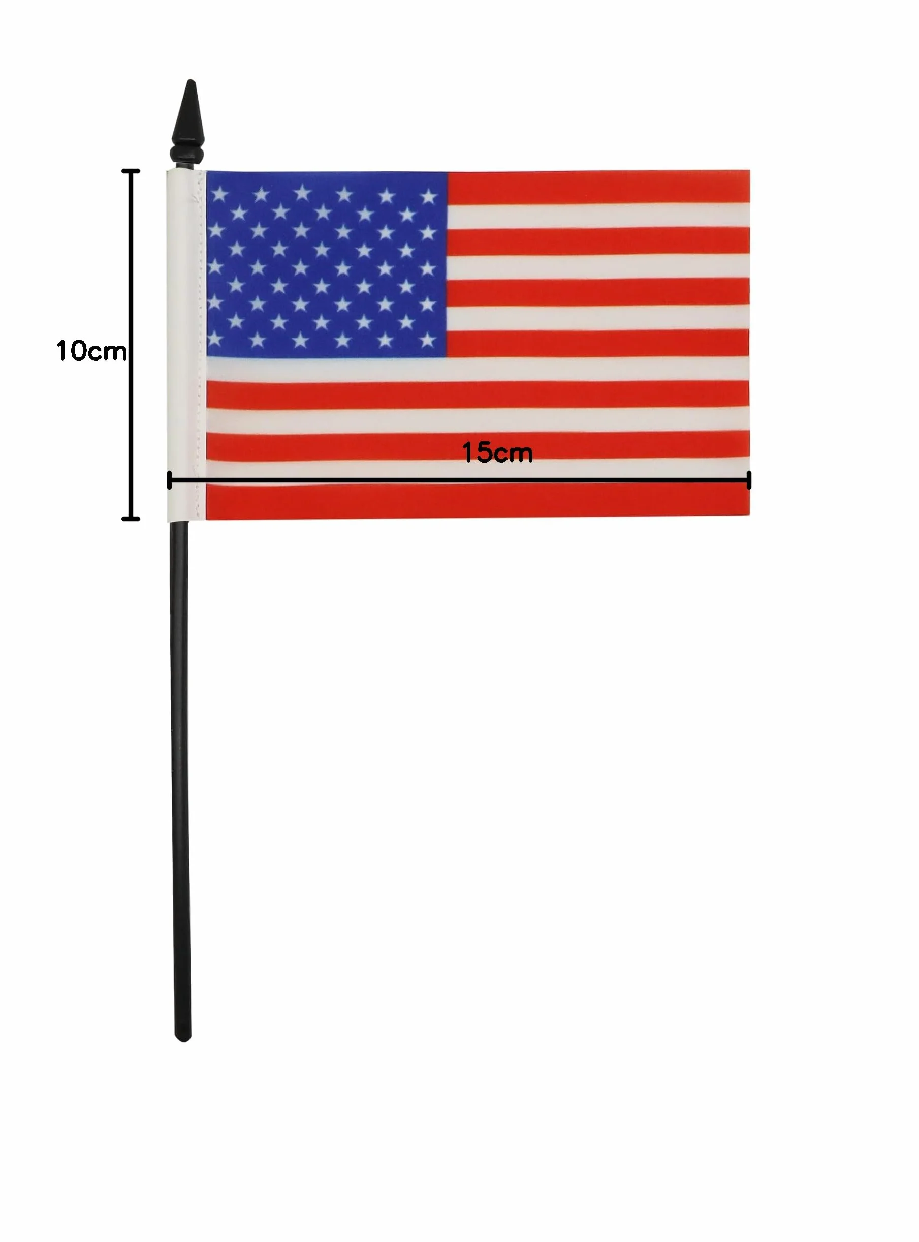 AZ FLAG Bandiera Da Tavolo Stati Uniti 15x10cm Piccola Bandierina Americana USA