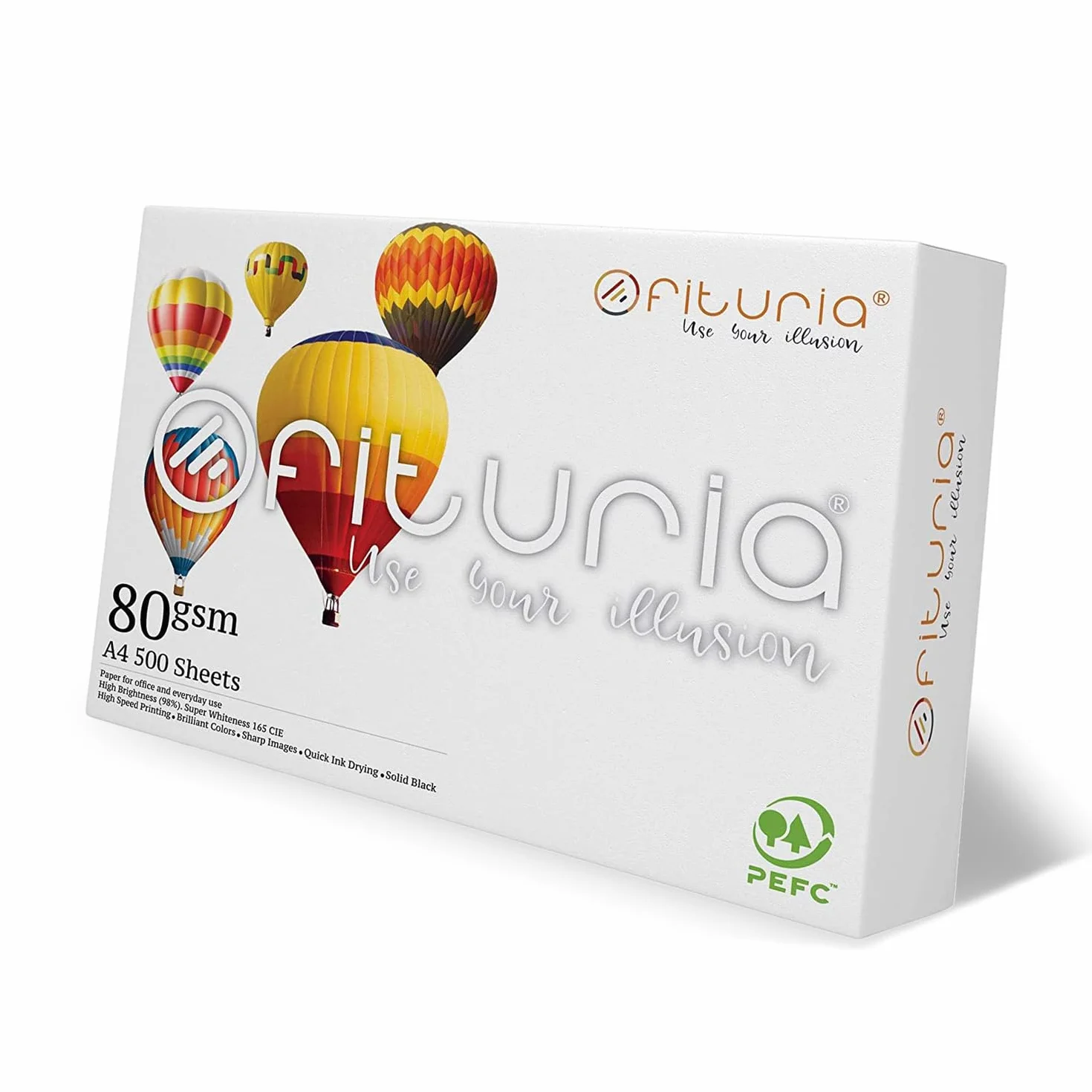 OFITURIA Carta multiuso A4 80 gms 500 fogli