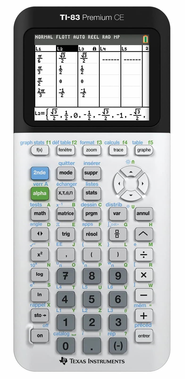 Texas Instruments TI‑83 Premium CE Calcolatrice grafica a colori