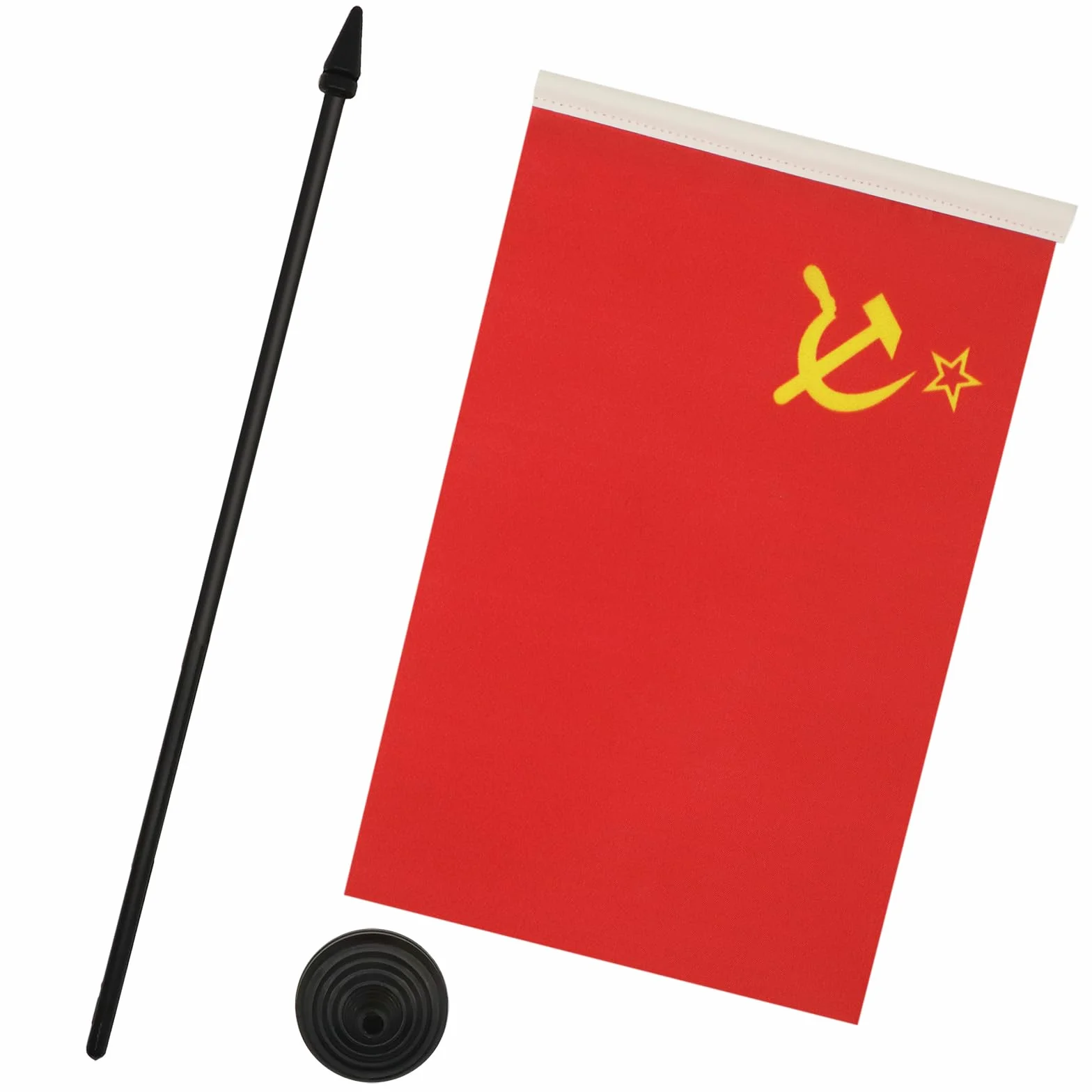 AZ FLAG Bandiera Da Tavolo Urss 21x14 cm - Piccola Bandierina Rossa Comunista Russia