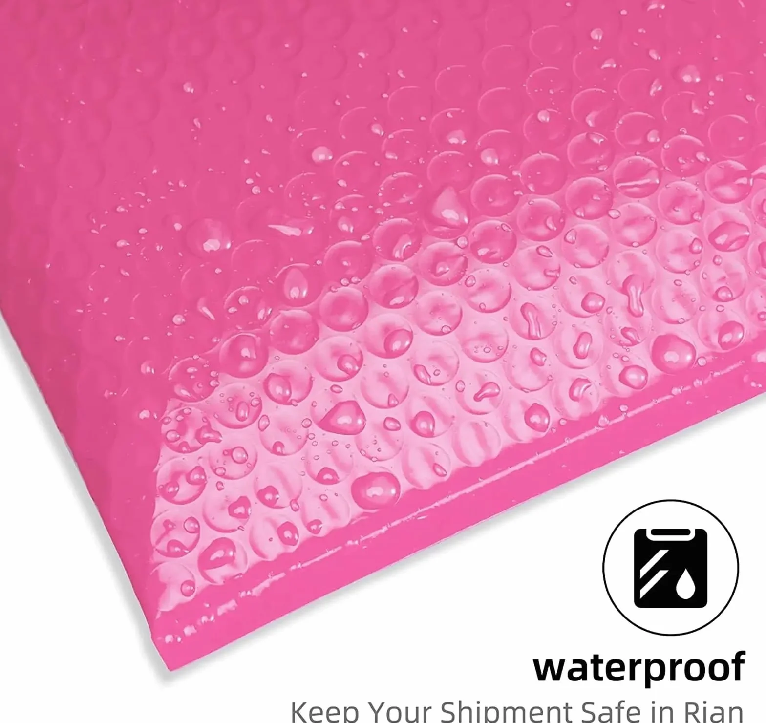 Buste Imbottite 50 Pcs Bubble Mailer Bubble Padded Envelopes Mailer Poly for Packaging Self Seal Shipping Bag Bubble Mailer Bag (Color : Green, Size : 18 * 23cm)