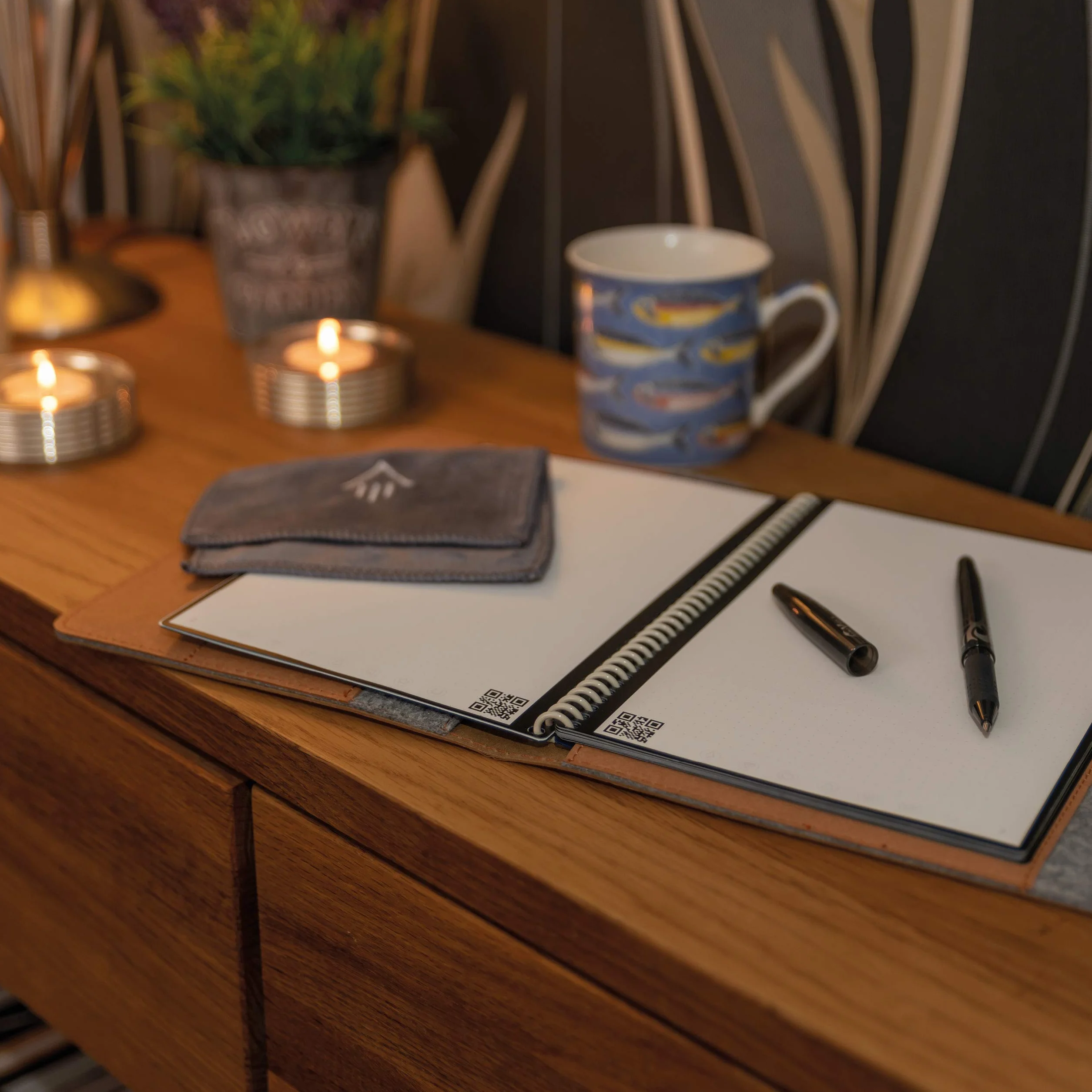 Rocketbook - Custodia intelligente per notebook Letter Size Mars Sand Tan