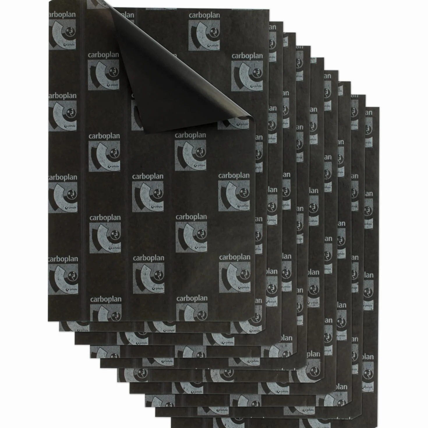 Grafoplas Carta Carbone 10 Fogli 21 x 33 cm Nero