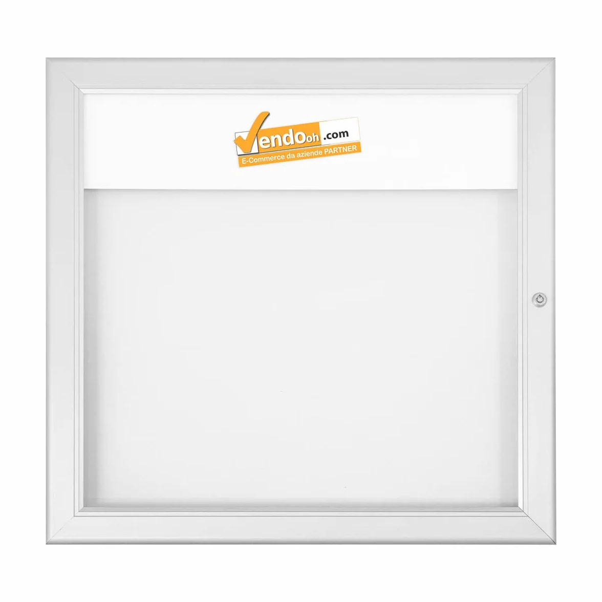 BACHECA PORTA MENU ESTERNI LUMINOSA A LED, LOGO O REMOVIBILE, PROFILI SILVER - 2XA4