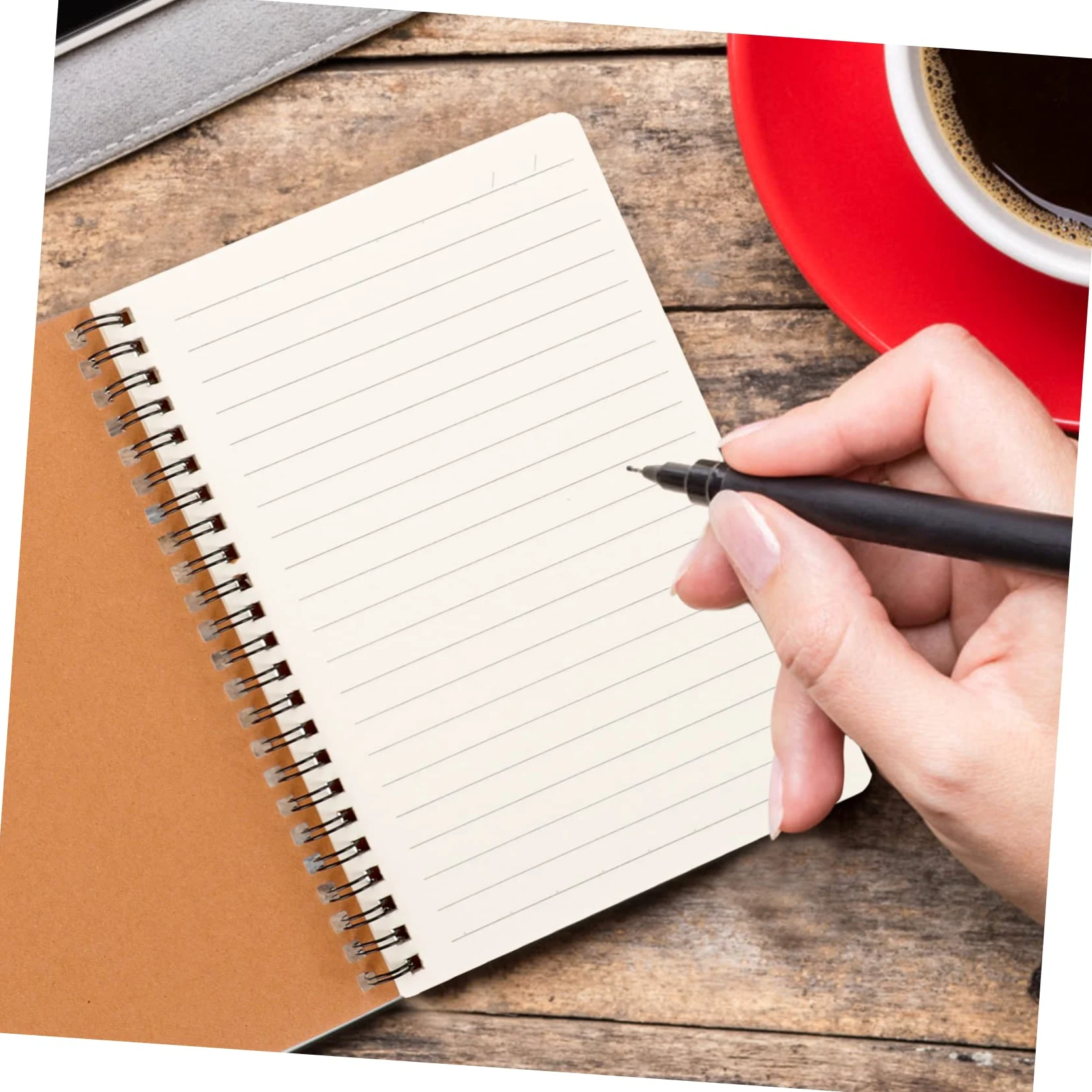 jojofuny 10pezzi Quaderno Spirale Diario Pagina Vuota Quaderno per Lista delle Cose Blocchi Note Vuoti Adatto per Studenti e Impiegati