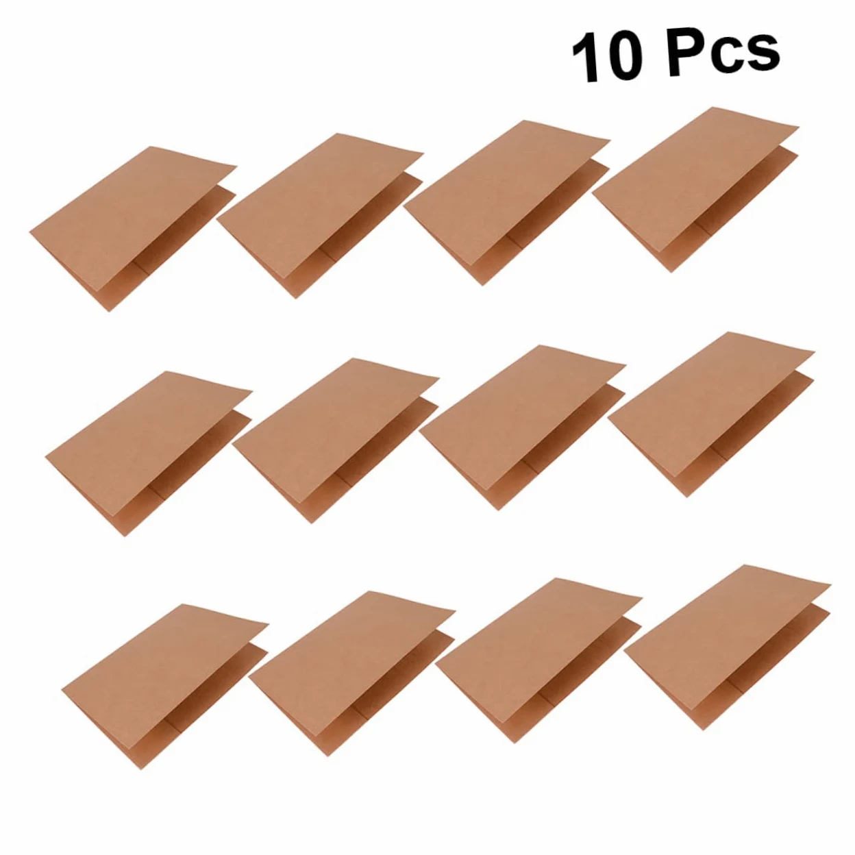 Ciieeo 10pezzi Cartellina Porta Documenti in Carta Kraft Cartelle Portadocumenti Multiple Custodia Per Documenti Pratica e Resistente Per Casa Ufficio e Scuola