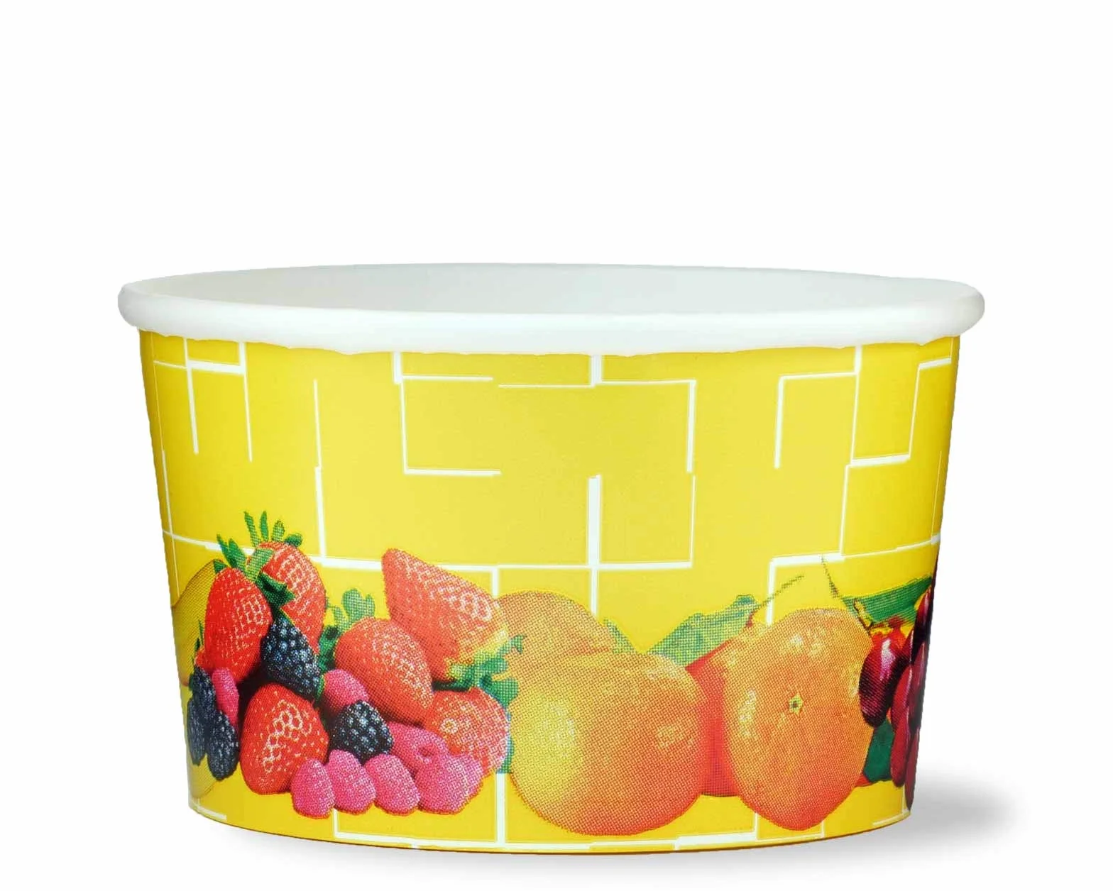 Octopus 200x coppe gelato di carta 260 ml