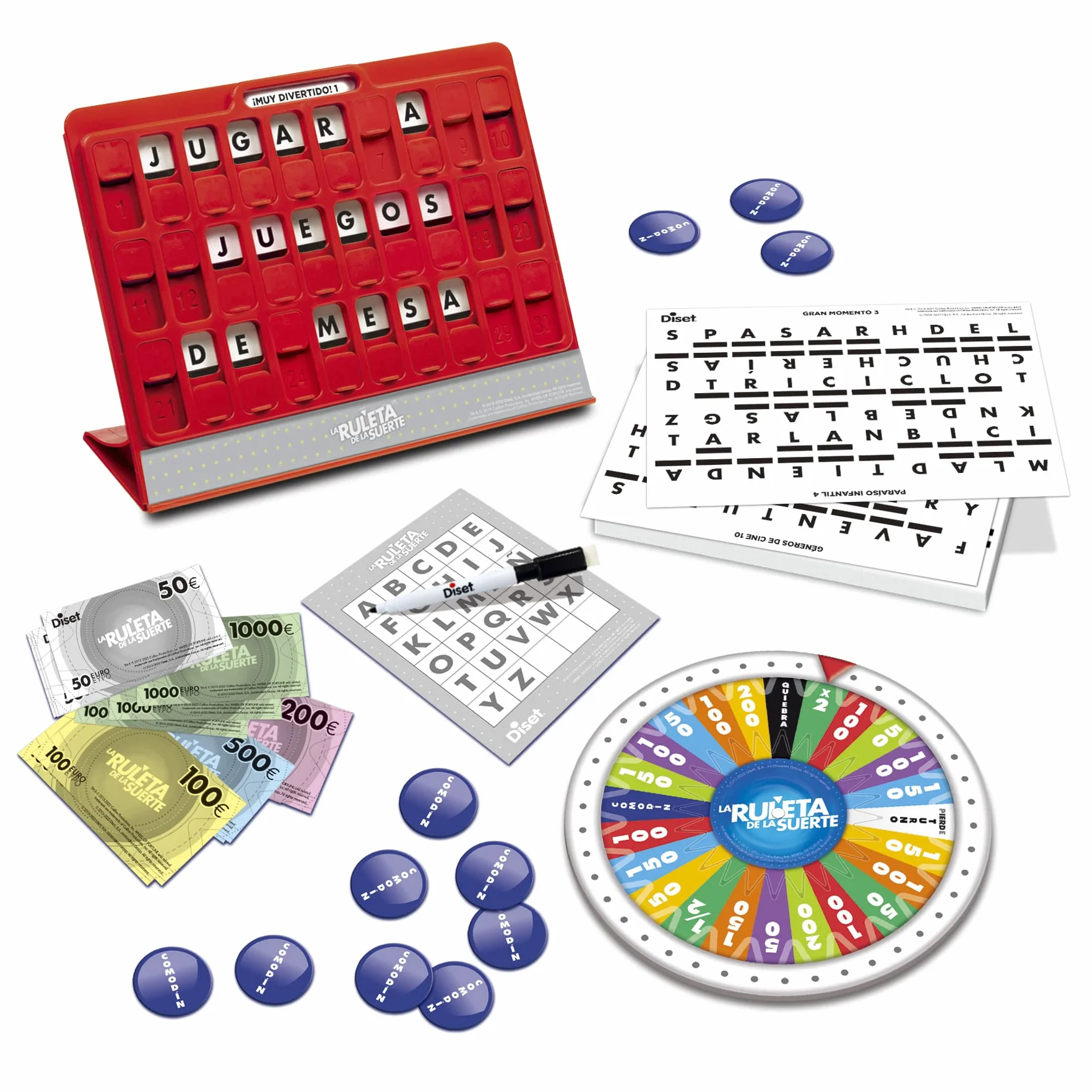 JUEGO LA RULETA DE LA SUERTE