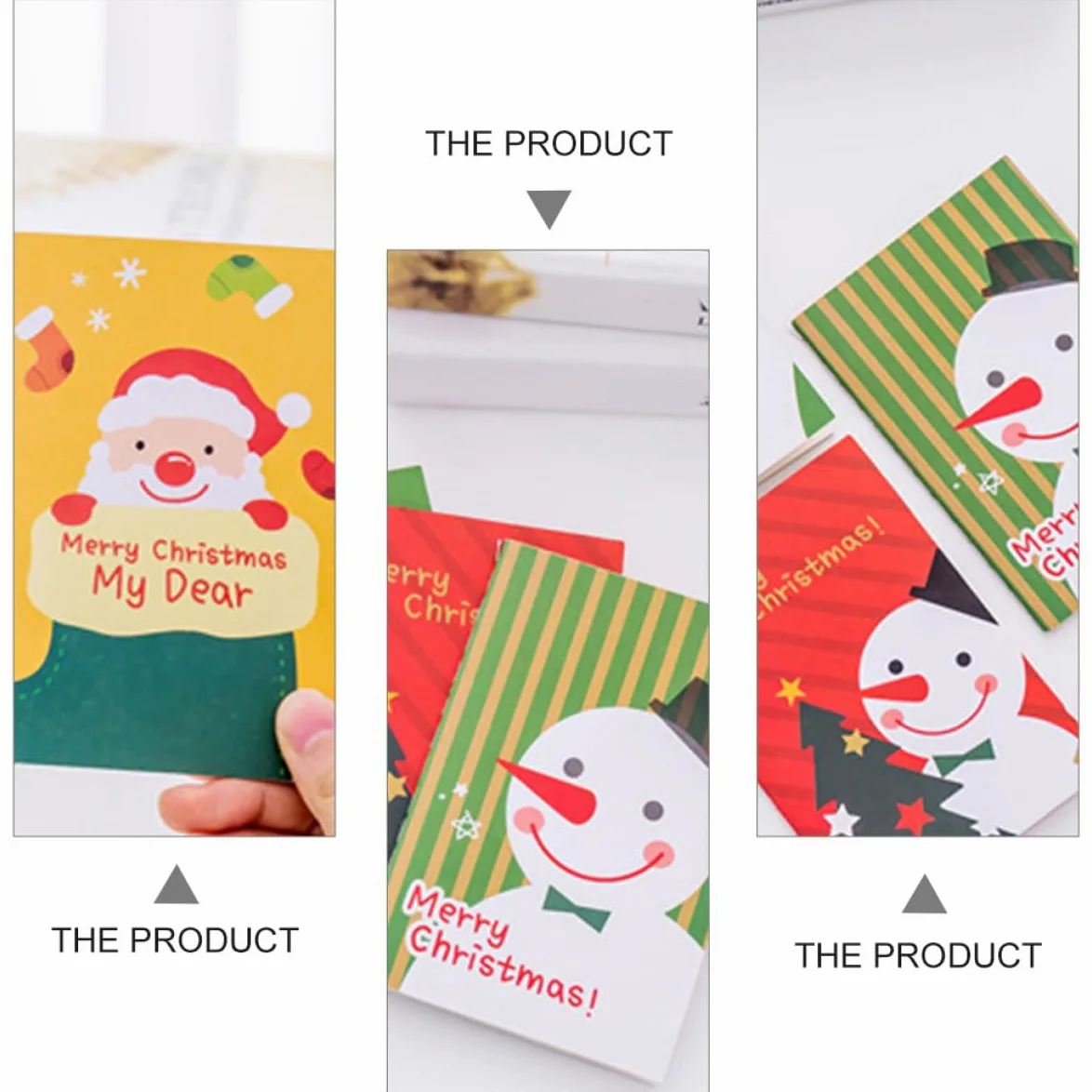 Homoyoyo 48 Pezzi Quaderni Natalizi Tascabili Design Cartone Animato con Natale Notebook Leggeri e Colorati per Scrittura e