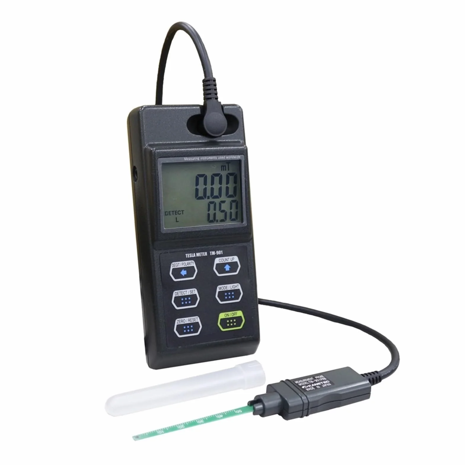 Misuratore Di Densità Flusso Magnetico TM-901EXP Gaussmetro 0-3000.0mT For Strumento Prova per l'ispezione Industriale(TM-901AXL)