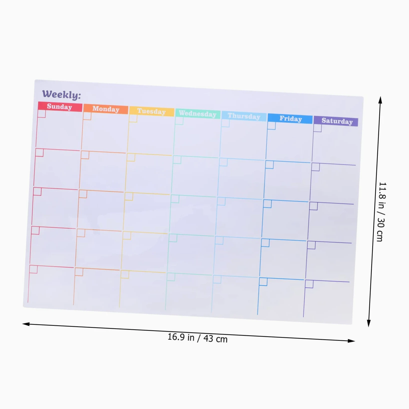 Ciieeo Lavagna Da Frigo Magnetica Calendario Cancellabile Secco Pianificatore Mensile Per Lavagna Bianca Calendario Magnetico Per Frigorifero