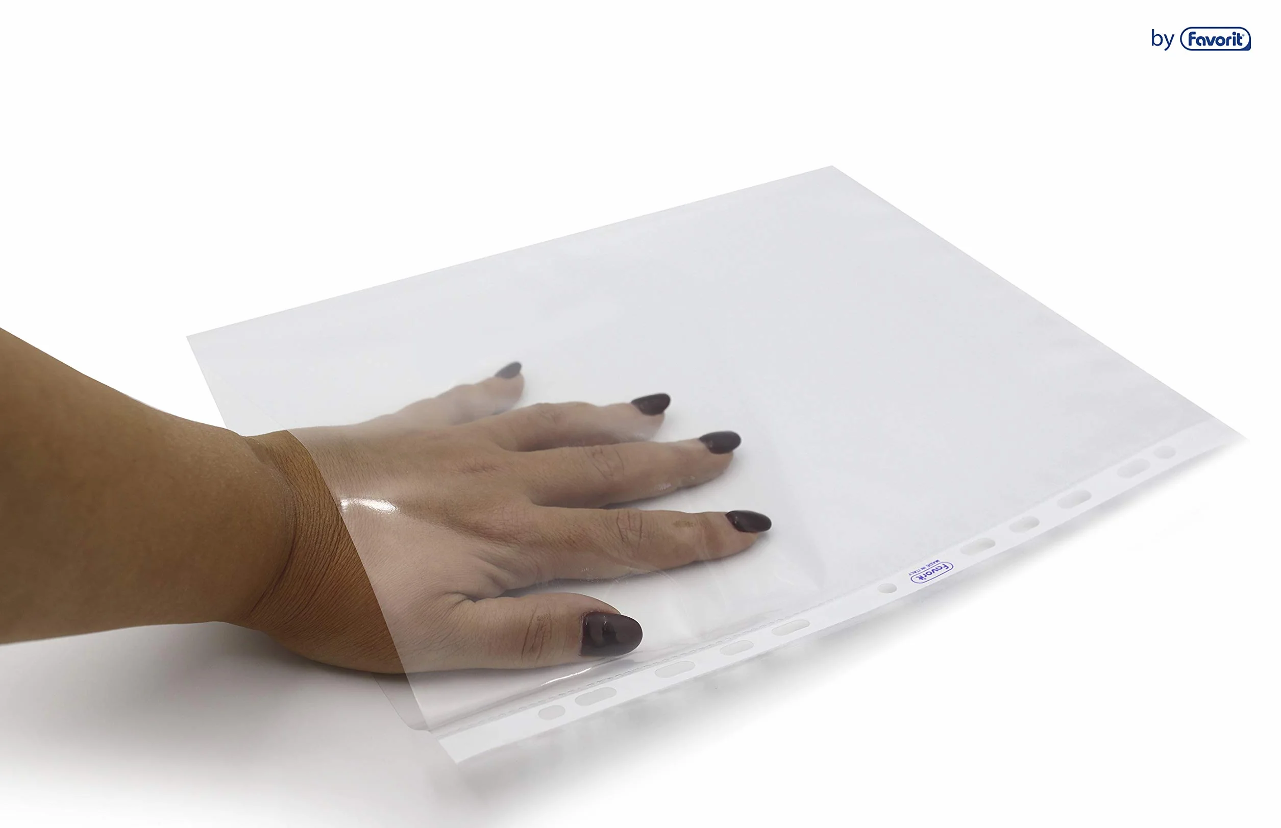 Lucide Favorit Buste Perforate 22x30 cm Trasparenti 50 Pezzi