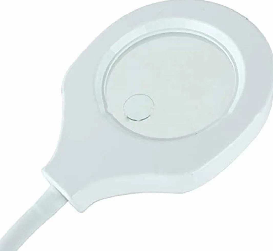 Lente d'Ingrandimento Lampada da scrivania con Base a LED Clip ausiliaria Due in Uno Illuminazione da Lavoro da Tavolo Lente d'Ingrandimento da Lettura Matrimonio