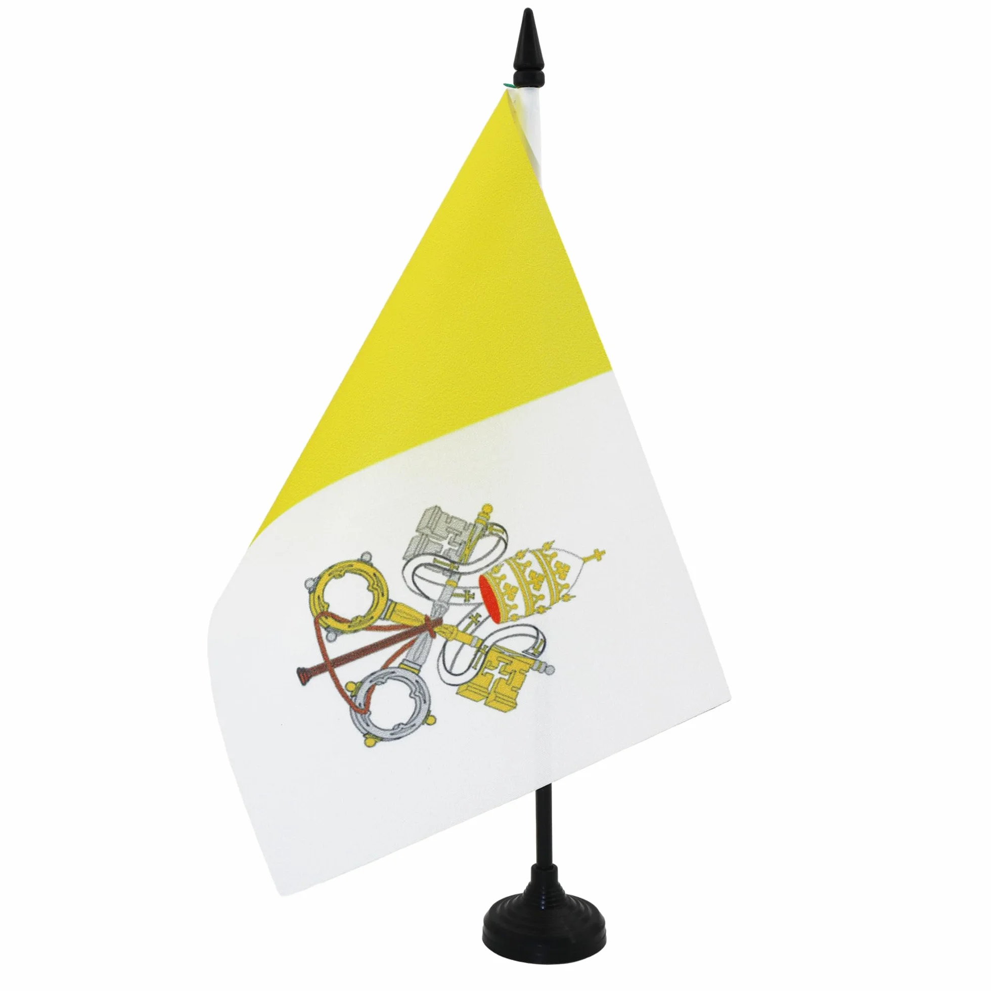 AZ FLAG Bandiera Da Tavolo Città Del Vaticano 21x14 cm