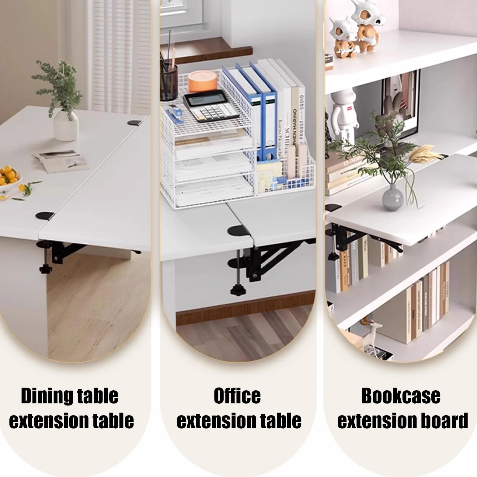 Ergonomic Desk Keyboard Tray 90° Foldable Wrist Rest Arm Support Extension Shelf