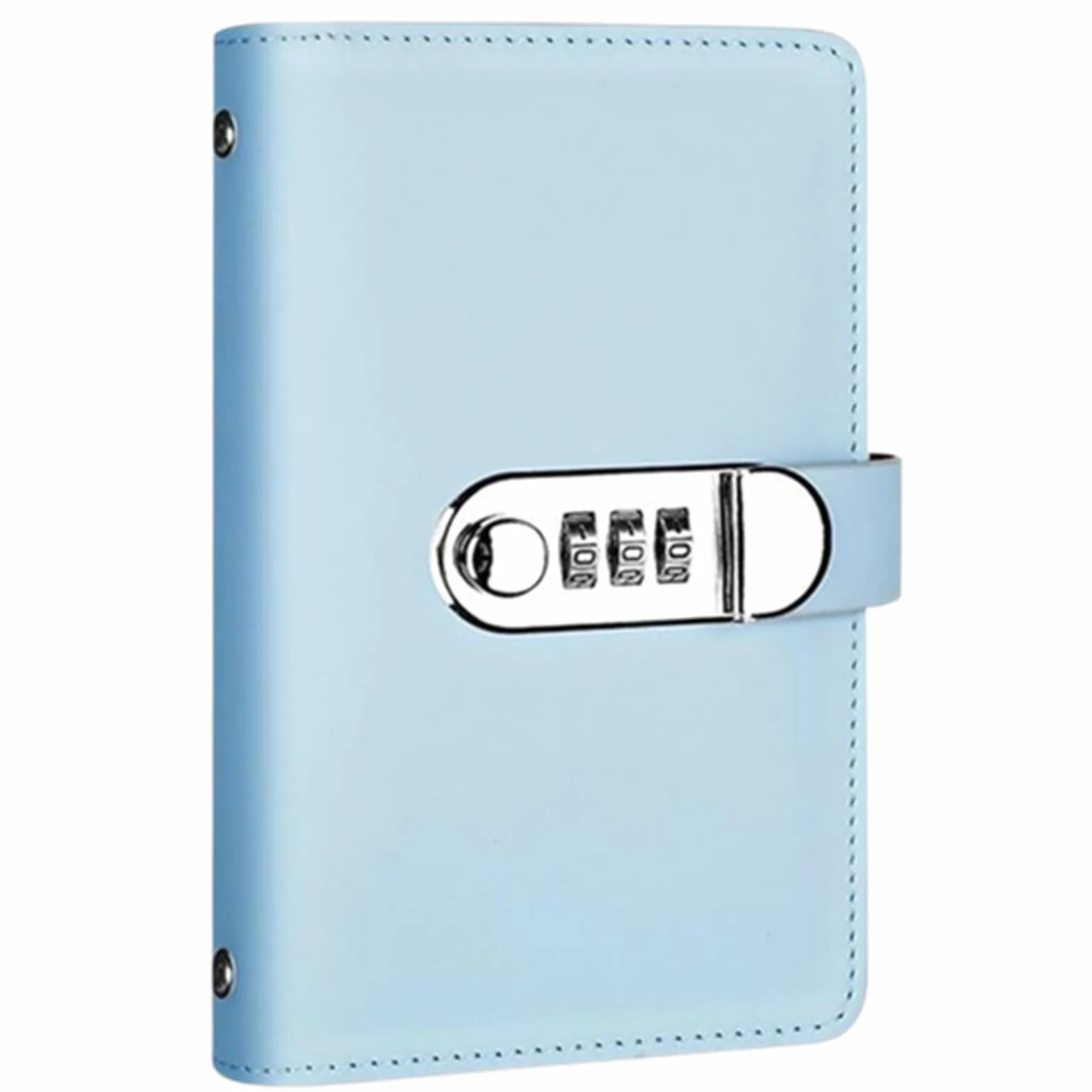 Savings Challenge Binder PU Leather Money Saving Budget Organizer Wallet with 100 Envelopes and Combination Lock