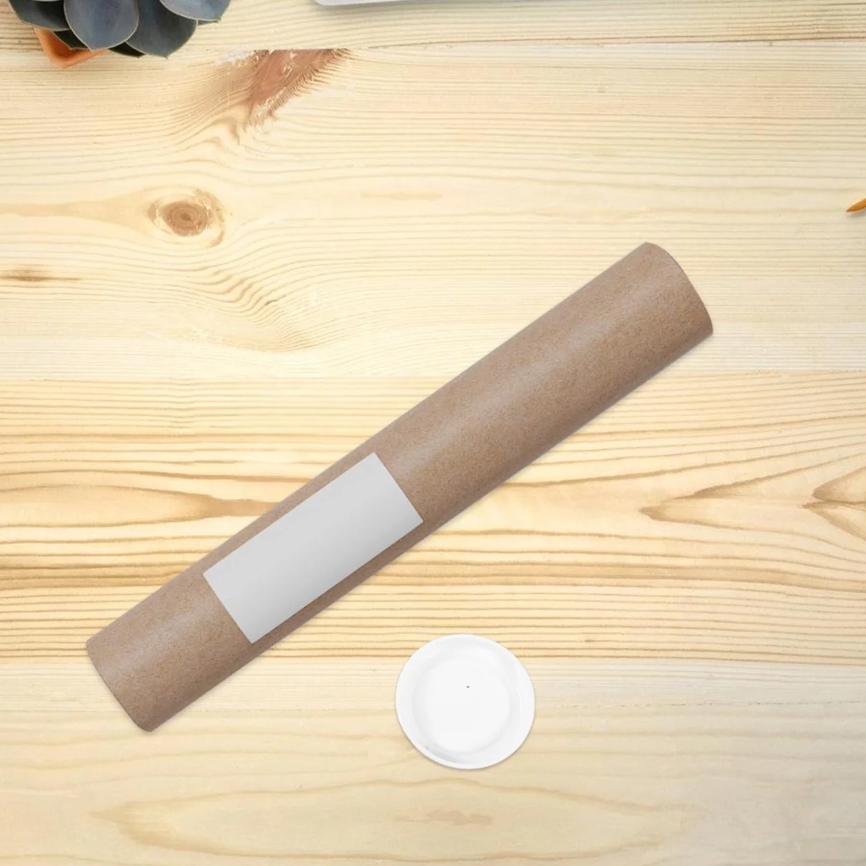 Operitacx 50 Pezzi Tappi Terminali Riutilizzabili Per Tubo Di Carta - Tappi Di Plastica Per Spedizione Poster Ø 5.2 Cm E Ø 7.9 Cm