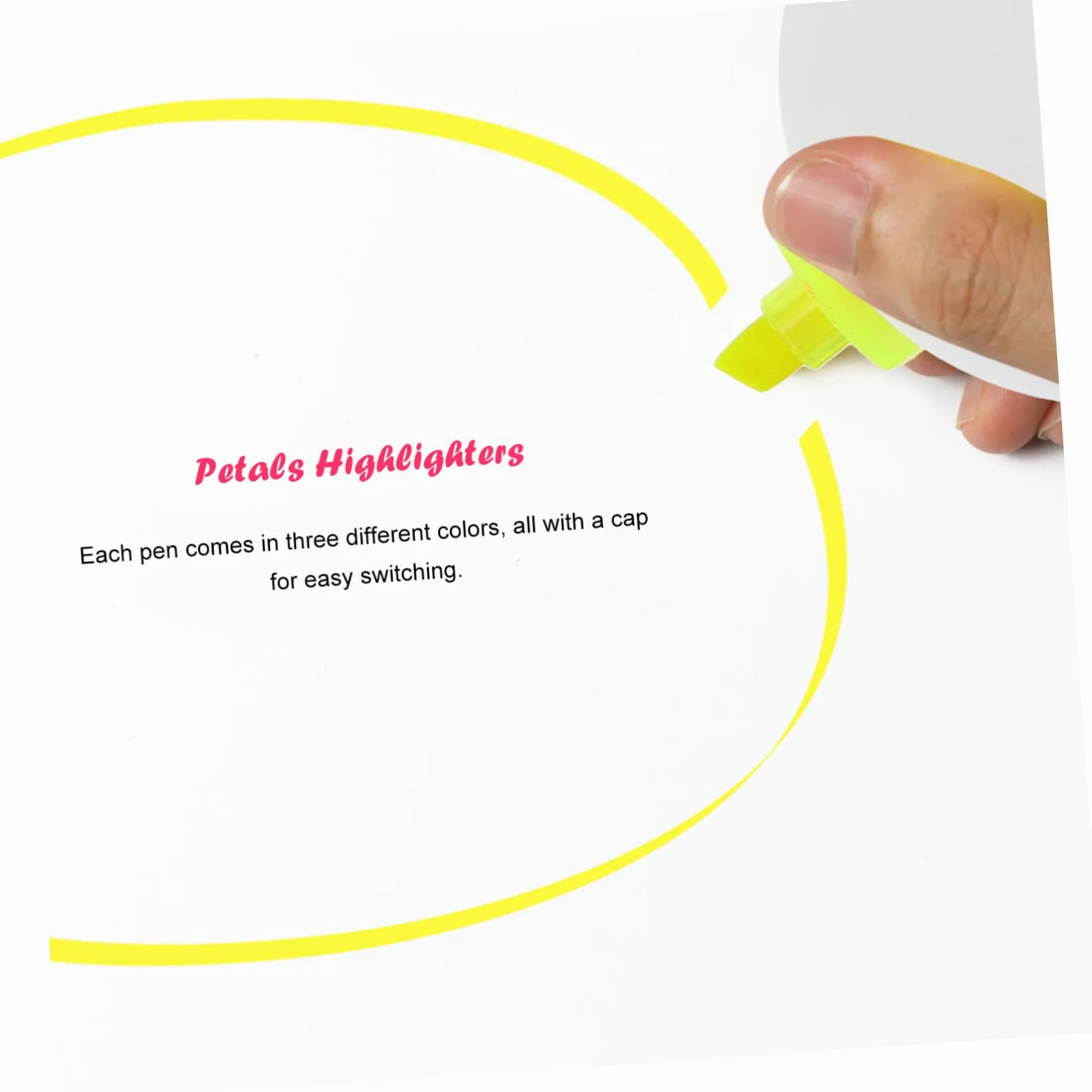 Uonlytech 3 set Evidenziatori Penne Fluorescenti Pennarelli Fluorescenti Penne Per Diario Pennarelli Articoli Per Ufficio Per Prendere Appunti Cancelleria Per 5 pezzi * 3