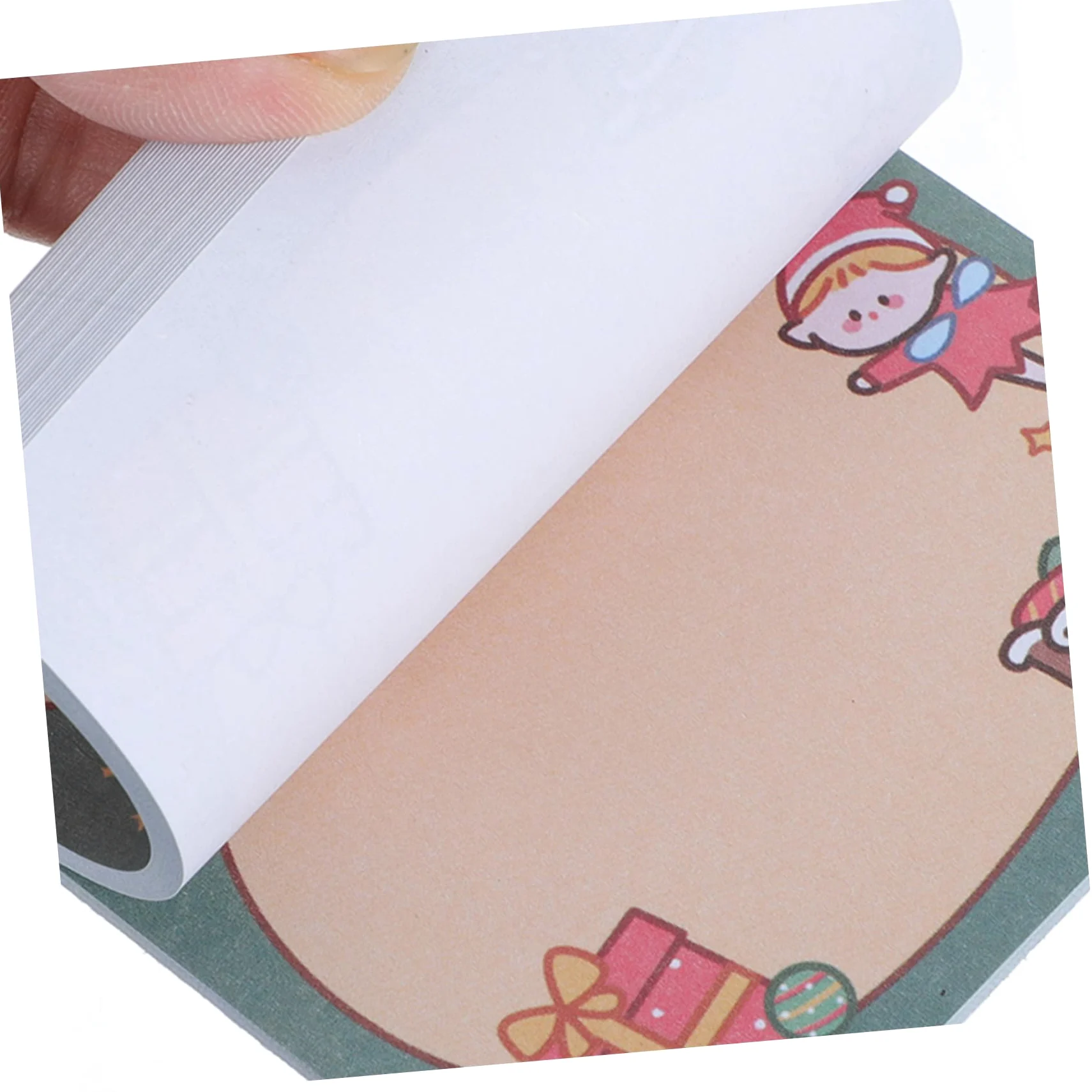 Lurrose 36 Pz foglietti adesivi natalizi Memo di Natale adesivi di Natale pezzi adesivi promemoria di Natale adesivi colorati blocco note natalizio post-nota per studente appunti Carta