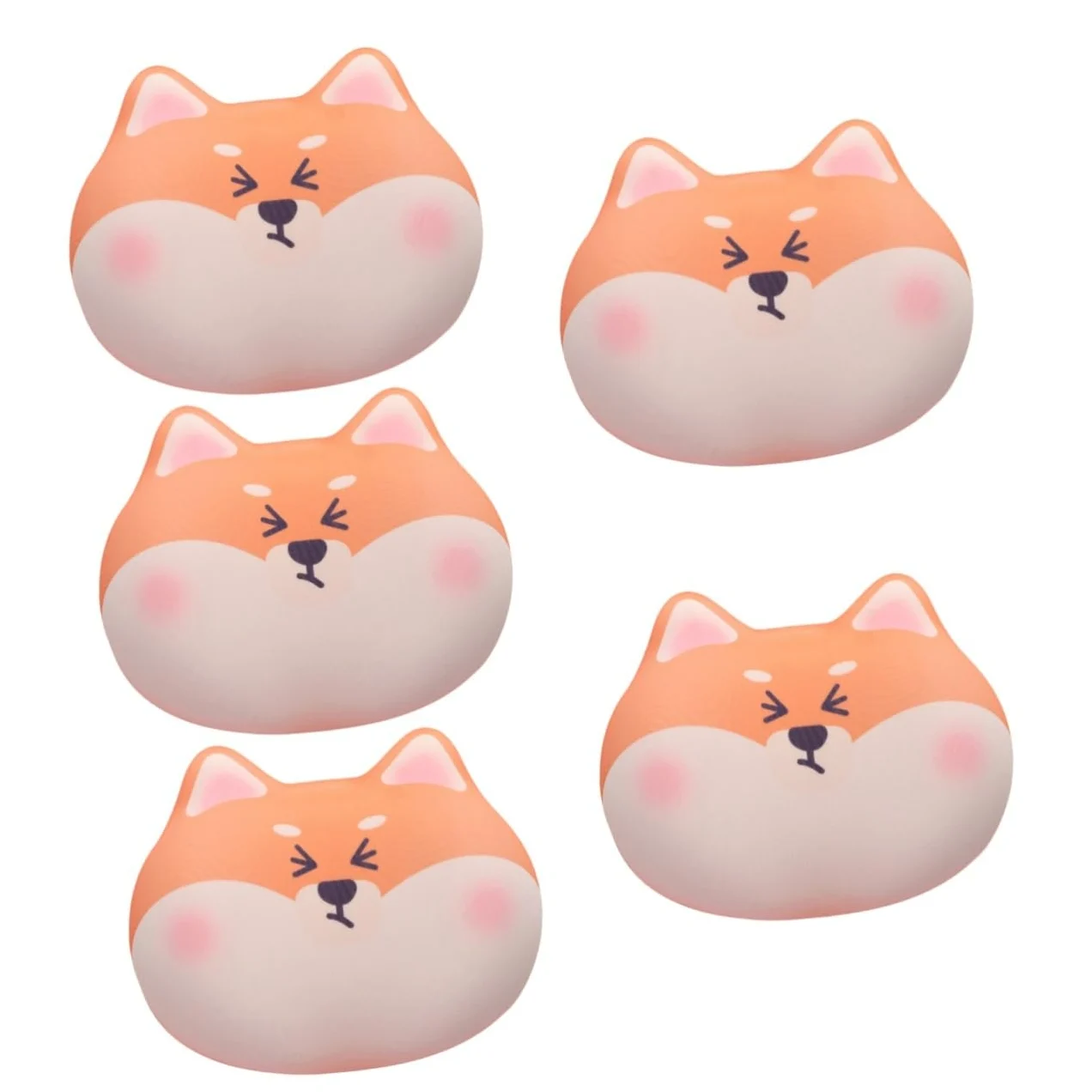 DOITOOL 5pezzi Cuscino Per Memory Foam Per Mouse Base Antiscivolo Per Comfort Ottimale Per Prolungato