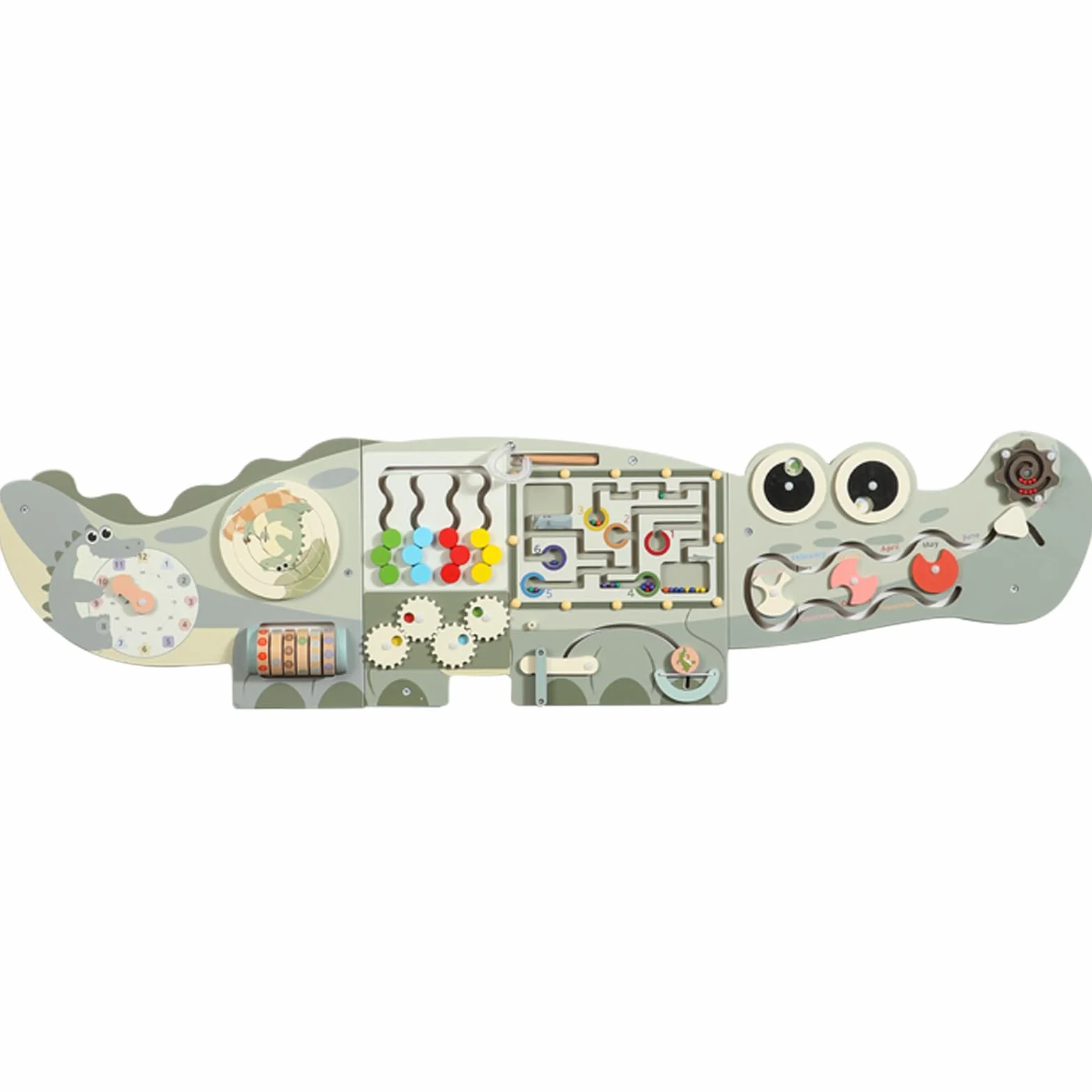 Pannello da parete sensoriale per bambini, pannelli da parete occupati da parete, giocattoli sensoriali Montessori, centro attività di apprendimento per bambini piccoli