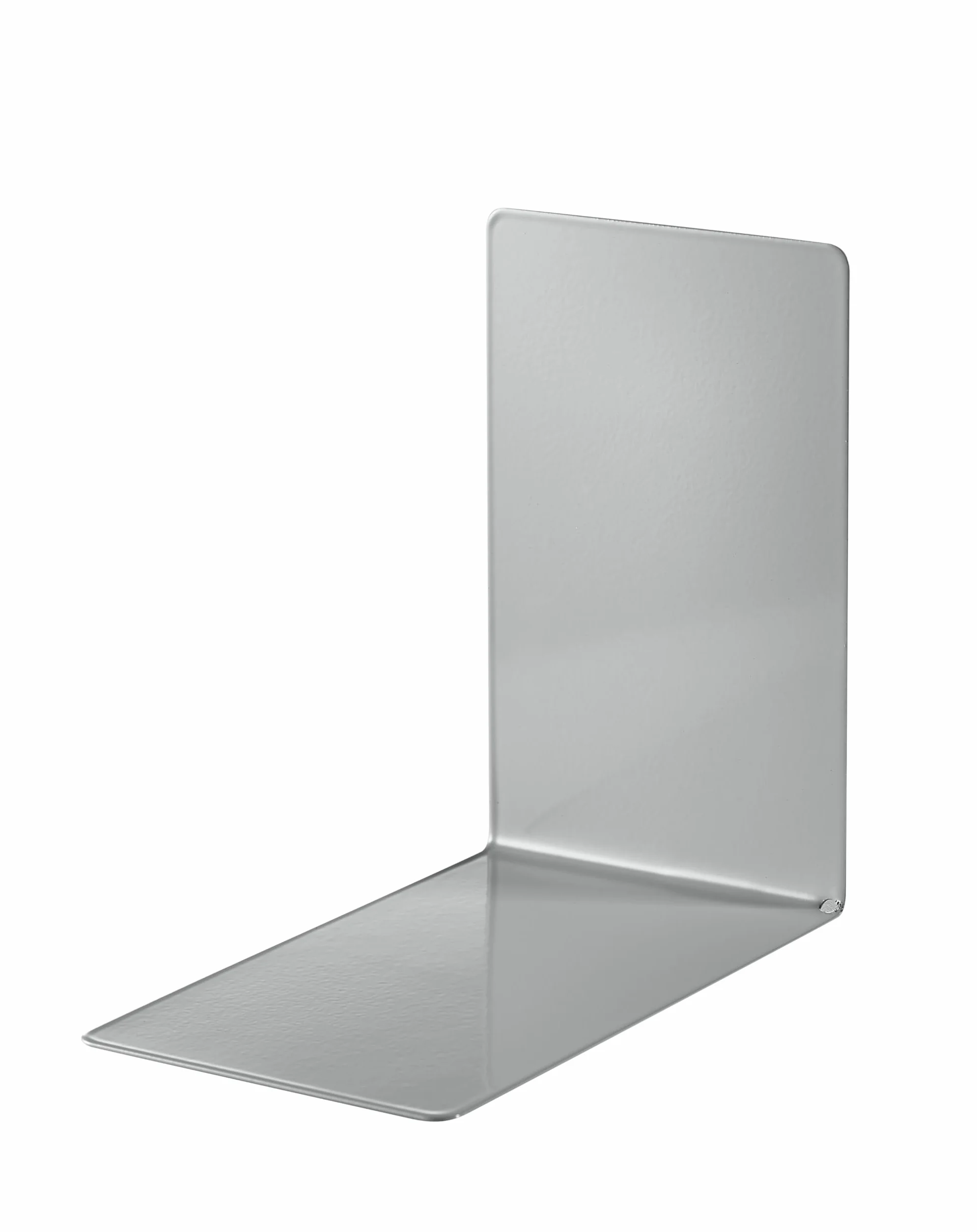 Alco Albert Fermalibri in Metallo 4 Pezzi 14 x 8,5 Cm Grigio per Scuola e Ufficio