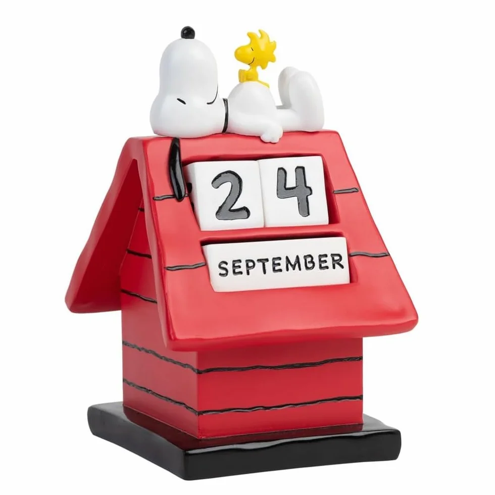 Grupo Erik Calendario Perpetuo Snoopy 3D - Calendario da Tavolo Perpetuo per Bambini | Decorazione da Scrivania per Fans: Regalo Snoopy Gadget Peanuts Casa 9,5 x 15 x 11 cm