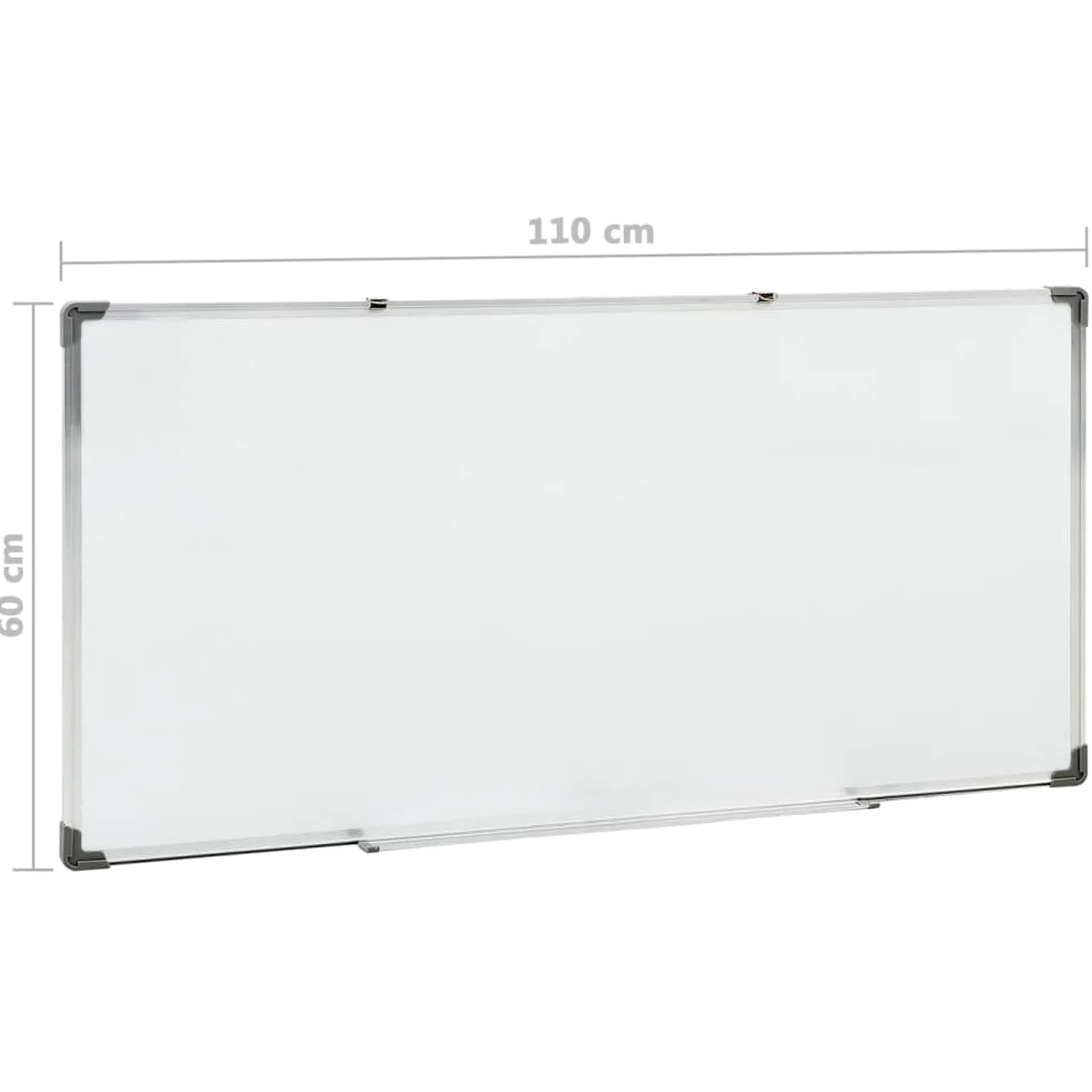 Lavagna Magnetica Bianca 110x60 cm in Acciaio,Lavagne Magnetiche,Lavagna Magnetica Pieghevole-150737