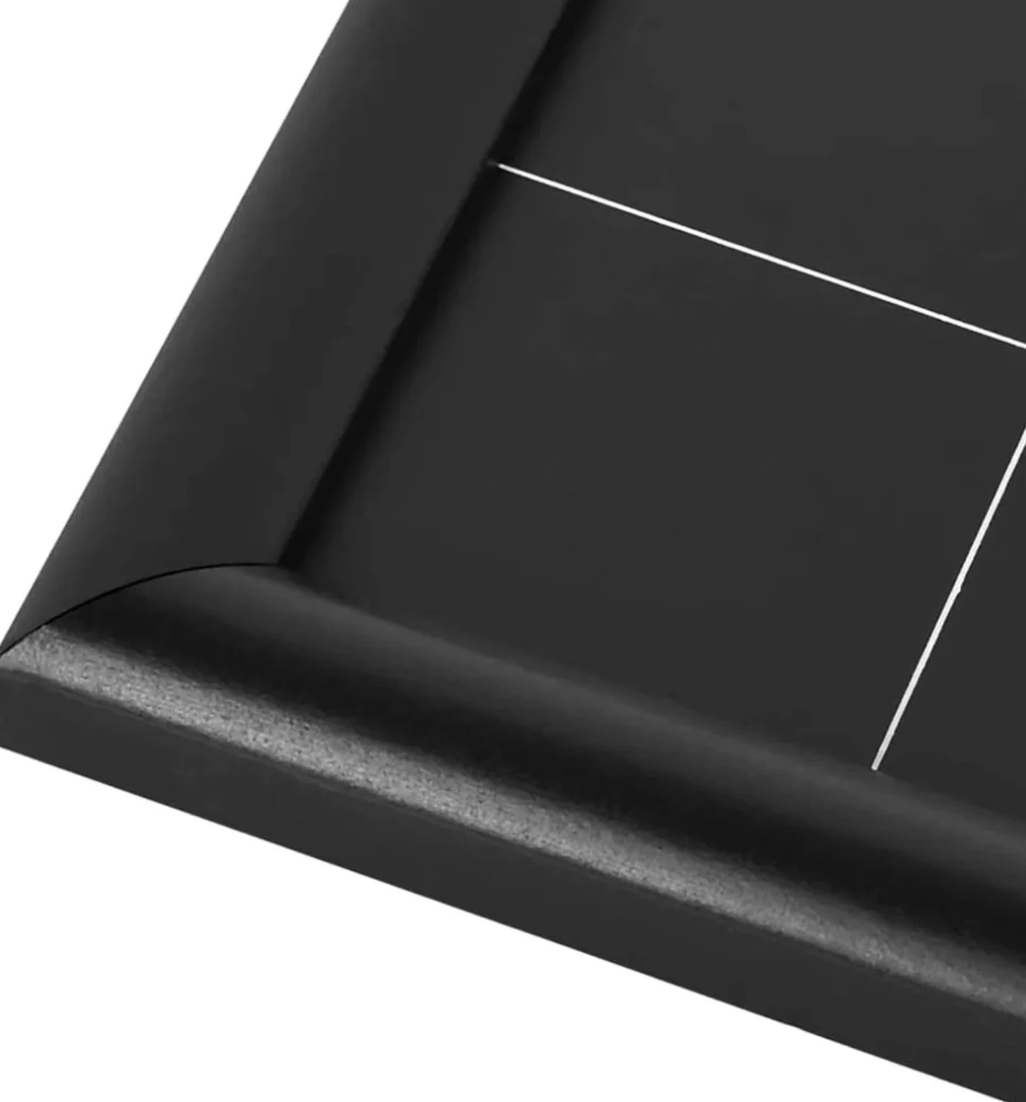 Lavagna calendario 23,6x31,5", superficie magnetica, cornice nera, design da 6 settimane, lavagna sospesa for ufficio, scuola, casa per disegnare e imparare
