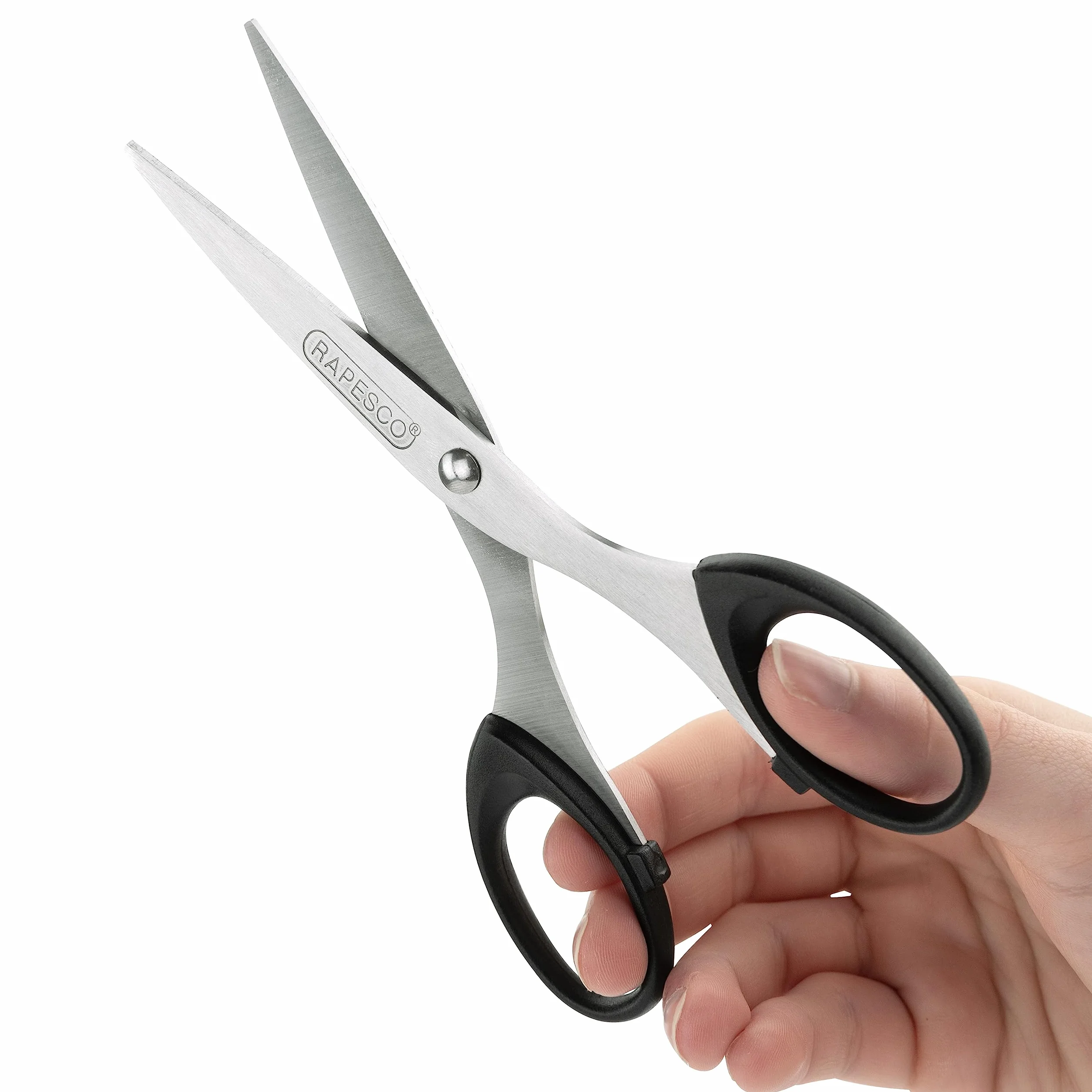 Rapesco CS0205B1 Forbice in Acciaio Inox 21 cm Nero