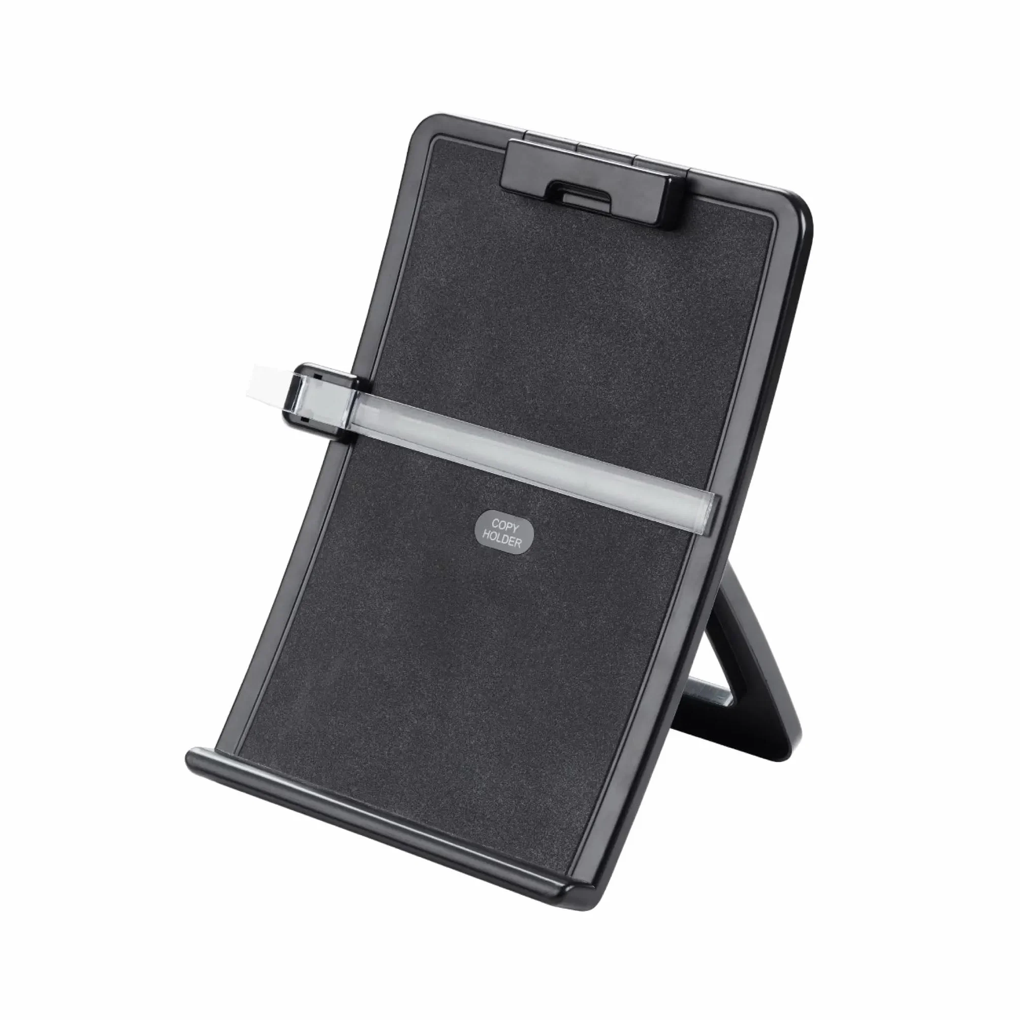 Leggio Desktop Easel Copyholder Q-Connect A4 grigio chiaro
