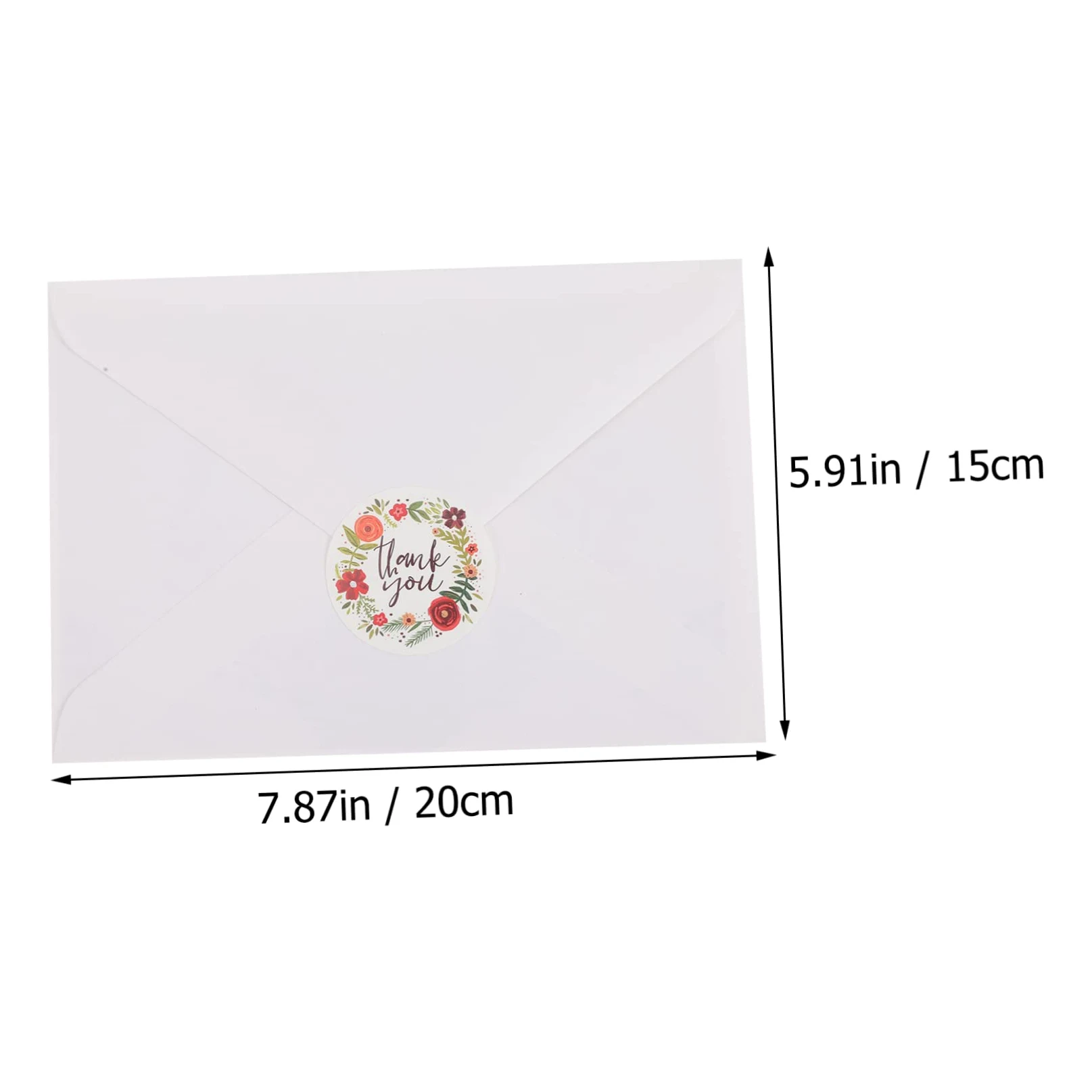 VILLCASE 60 Fogli biglietto d'auguri biglietti ringraziamento biglietto grazie carte messaggio biglietti d'auguri del festival biglietti per il del ringraziamento carte del festival