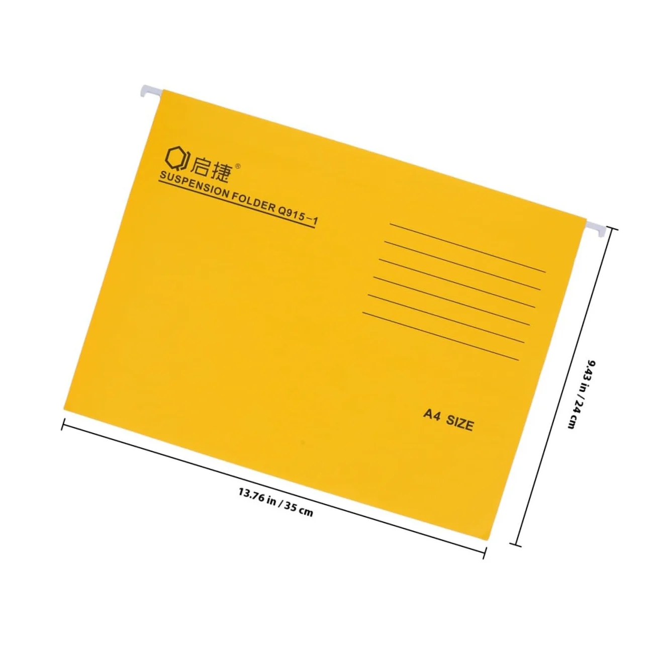 Artibetter Cartelline Sospese A4 in Carta e Metallo, Set da 12 Pezzi, Antiusura e Portatili, per Ufficio e Viaggio, Facile Classificazione