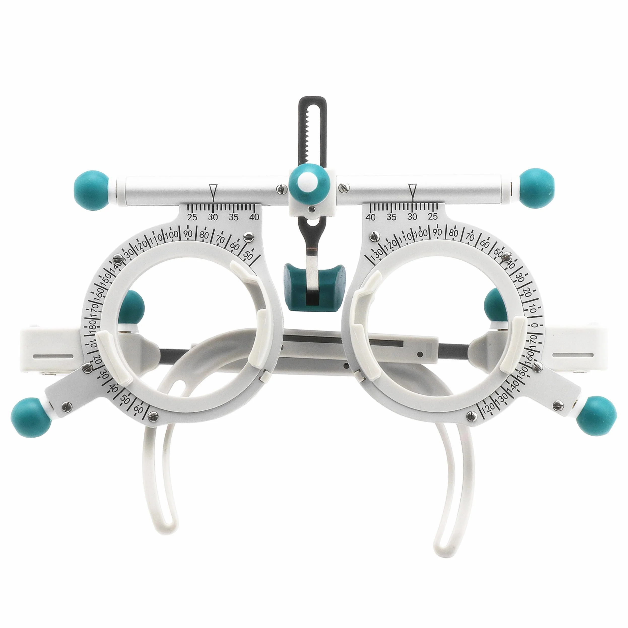 BestParts Titanio Professionale Ottico Regolabile Optometria Occhio Test Lenti di Prova Telaio, Ultra Light Optometria Ottico Trial Lens