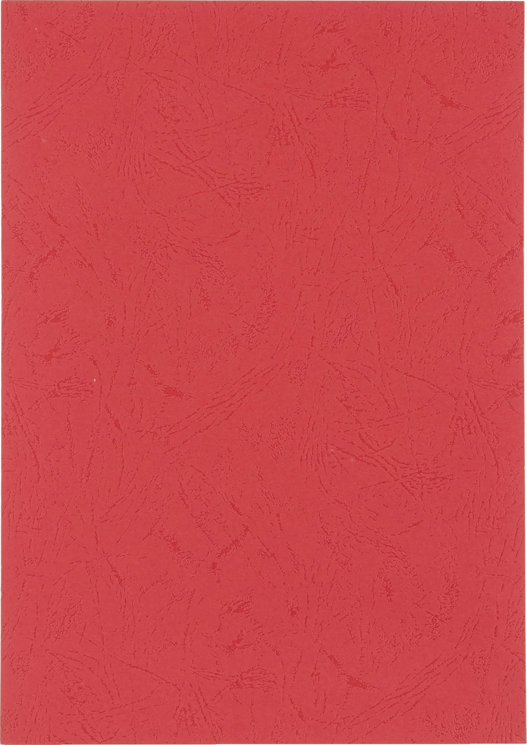 GBC Ibicover - Copertina per rilegatura serie 63, 230 g/mq, formato A4, confezione da 100, colore: Rosso