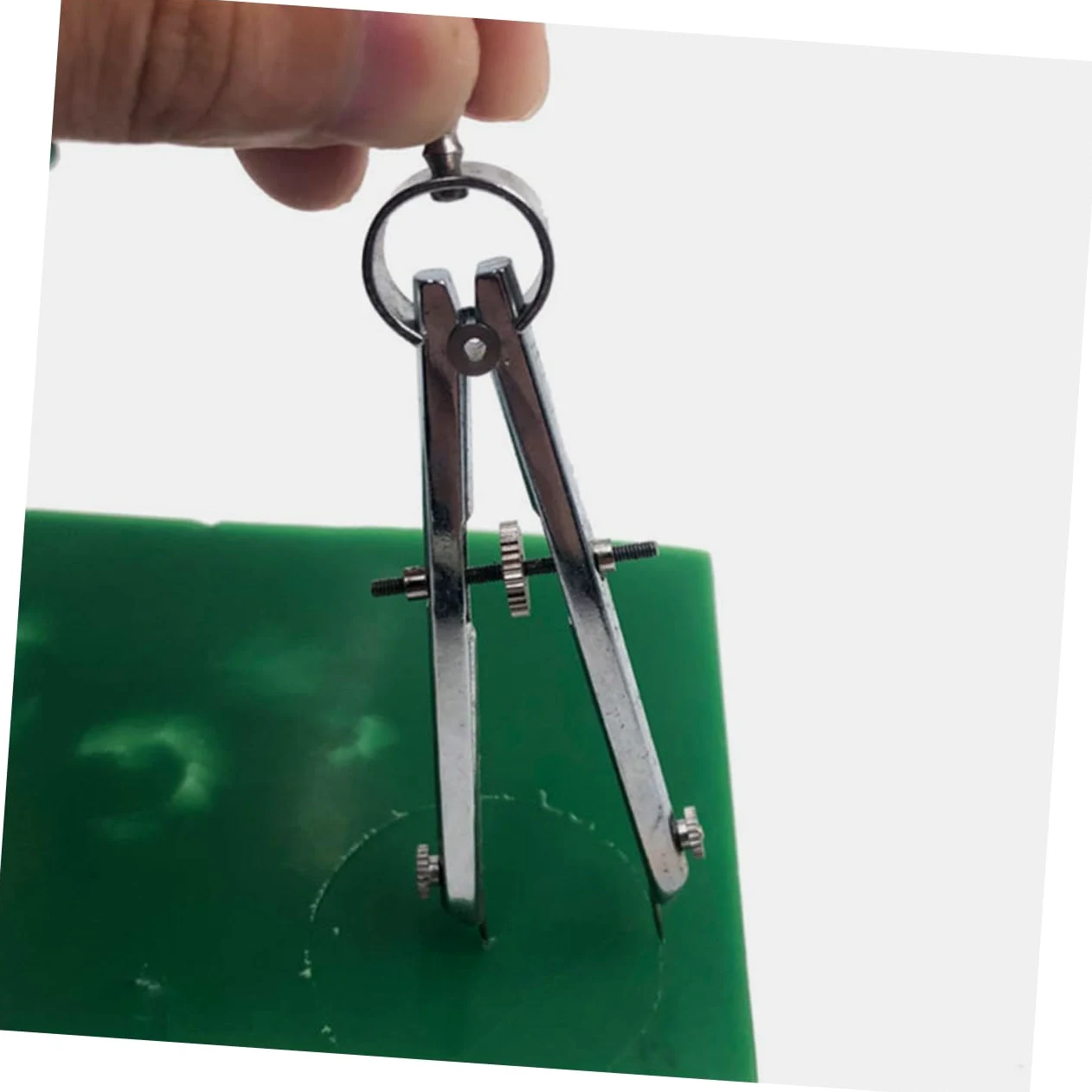 Operitacx 4 Pz Bussole attrezzo compasso a matita bussola per disegnare metrico cerchiometro cerchiografo circle compasso da disegno forniture per ufficio Acciaio inossidabile Silver