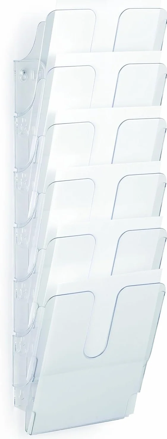 DURABLE Flexiplus 6 A4 espositore da parete verticale trasparente