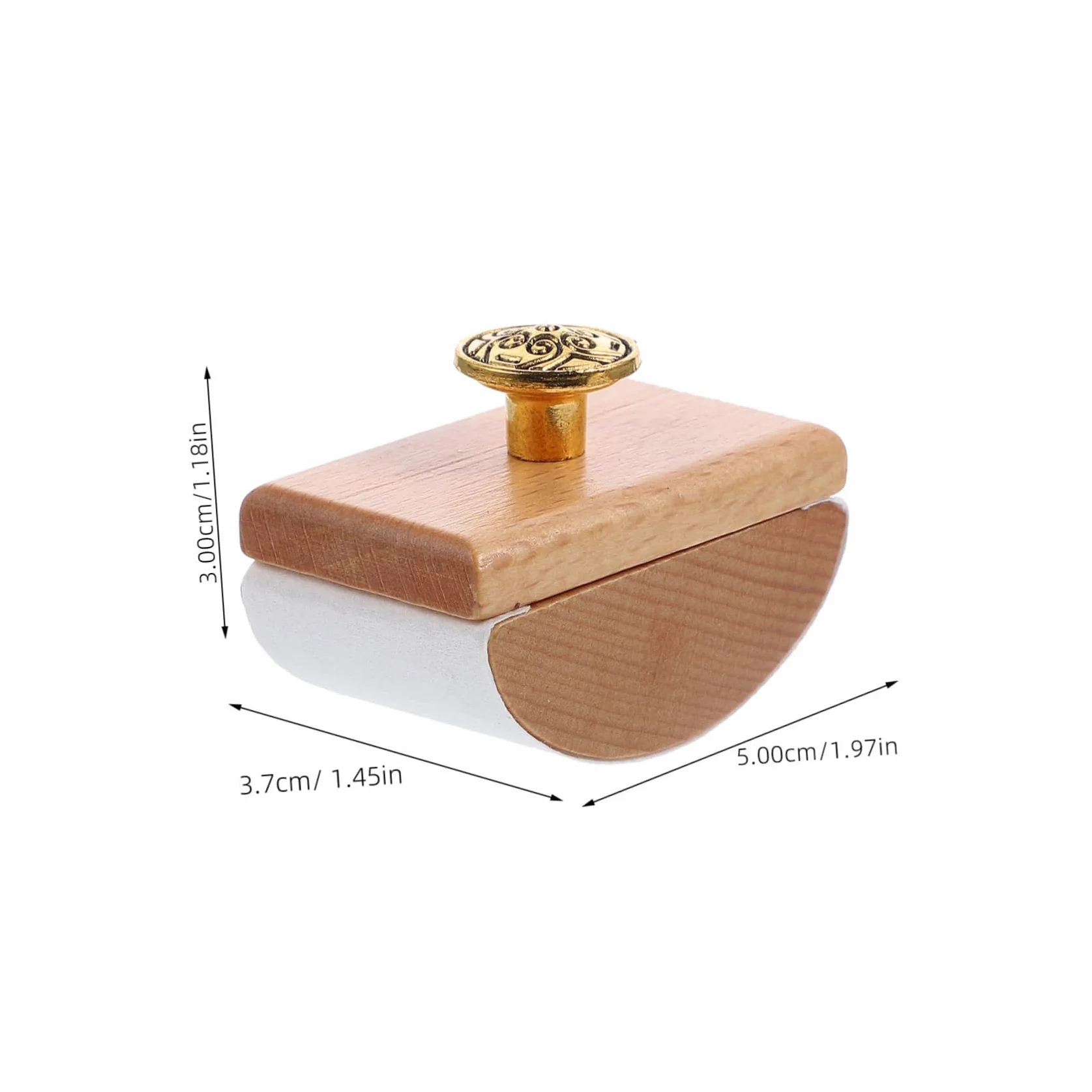 STOBOK Assorbitore Inchiostro in Legno e Lega di Zinco Portatile Carta Assorbente ad Asciugatura Rapida per Penna Stilografica
