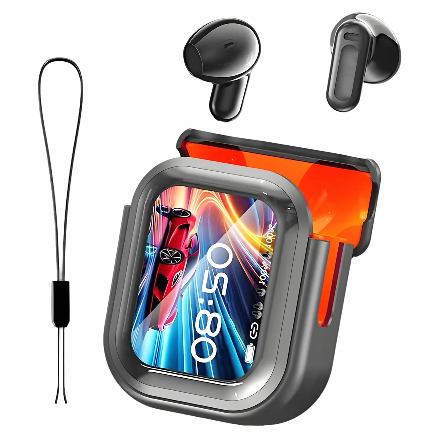 Auricolari Traduttore Di Lingue Cuffie Wireless Touchscreen Cancellazione | Auricolari Con Traduzione IA In Reale Touchscreen Per Uomo Donna Viaggi Studio Sport Lavoro Palestra Compleanno