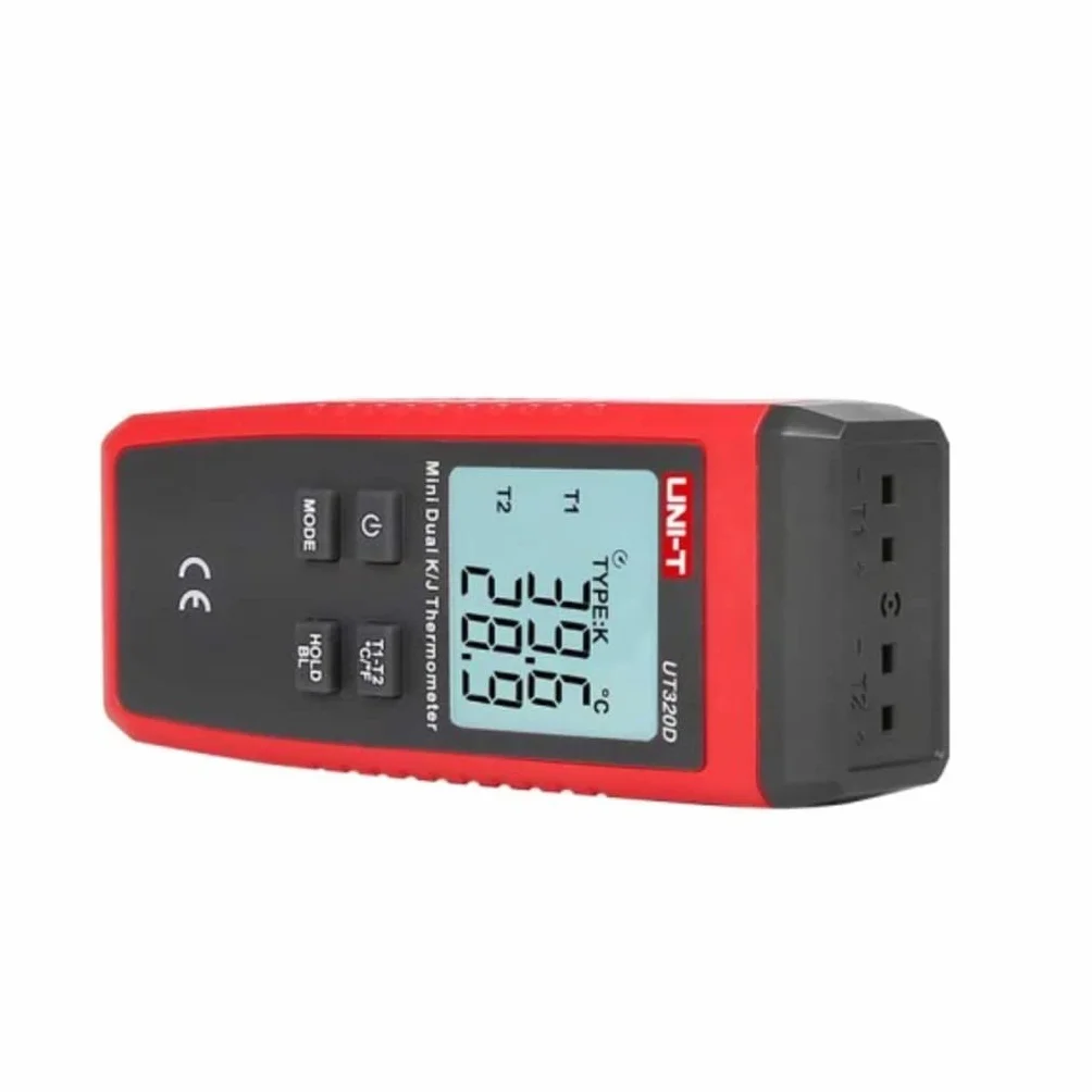 UNI-T UT320D Mini Termometro a Contatto Doppio Canale -50°C-1300°C