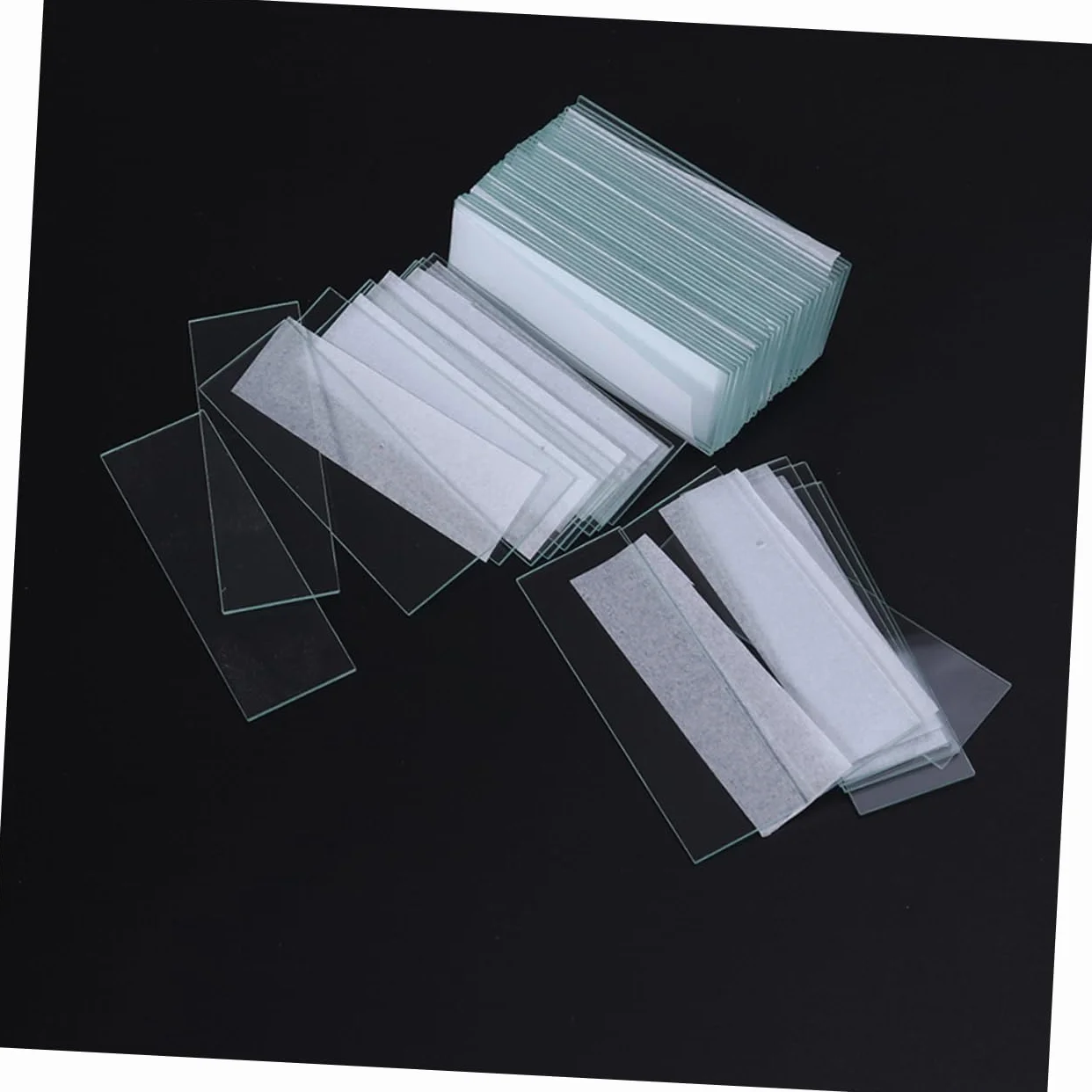 Vetrini per Microscopio 450 Pezzi in Vetro per Laboratorio | Coprioggetto Pre-pulito, Accessori e Ricambio per Vetrini, Back To School Party