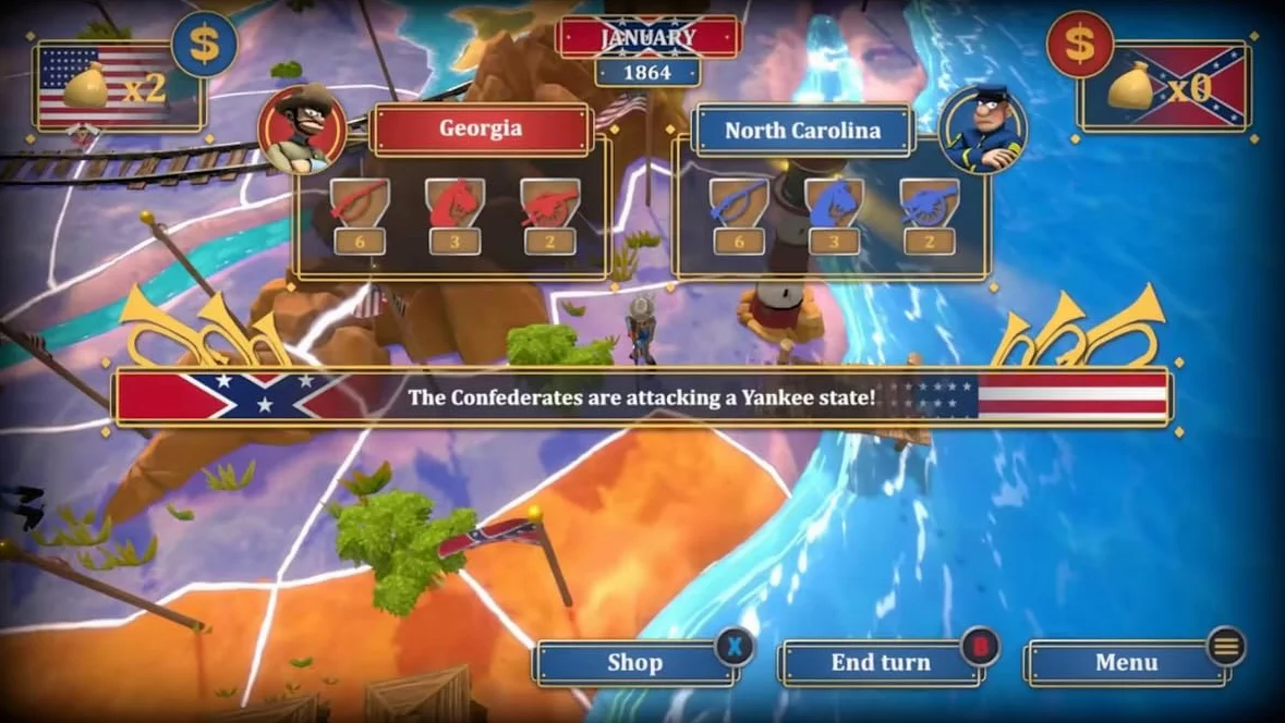 MICROÏDS THE BLUECOATS - NORTH AND SOUTH [EN/FR] (SWITCH)