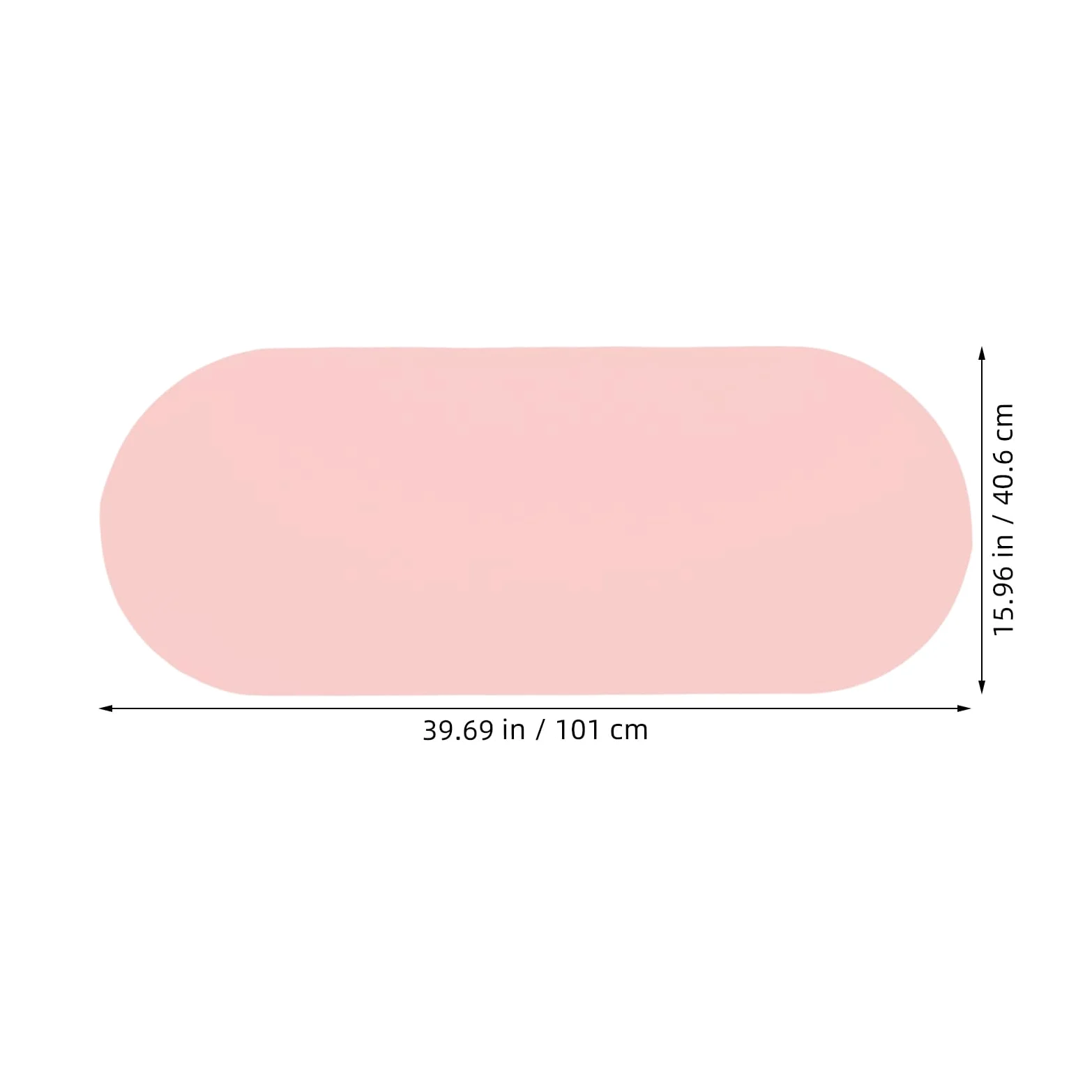 Lavagna Adesiva Ovale Rosa Cancellabile e Rimovibile da Muro | Schiuma Ferro Colla, Foglio Memo per Casa, Design Creativo Decorativo, Adesivo Forte