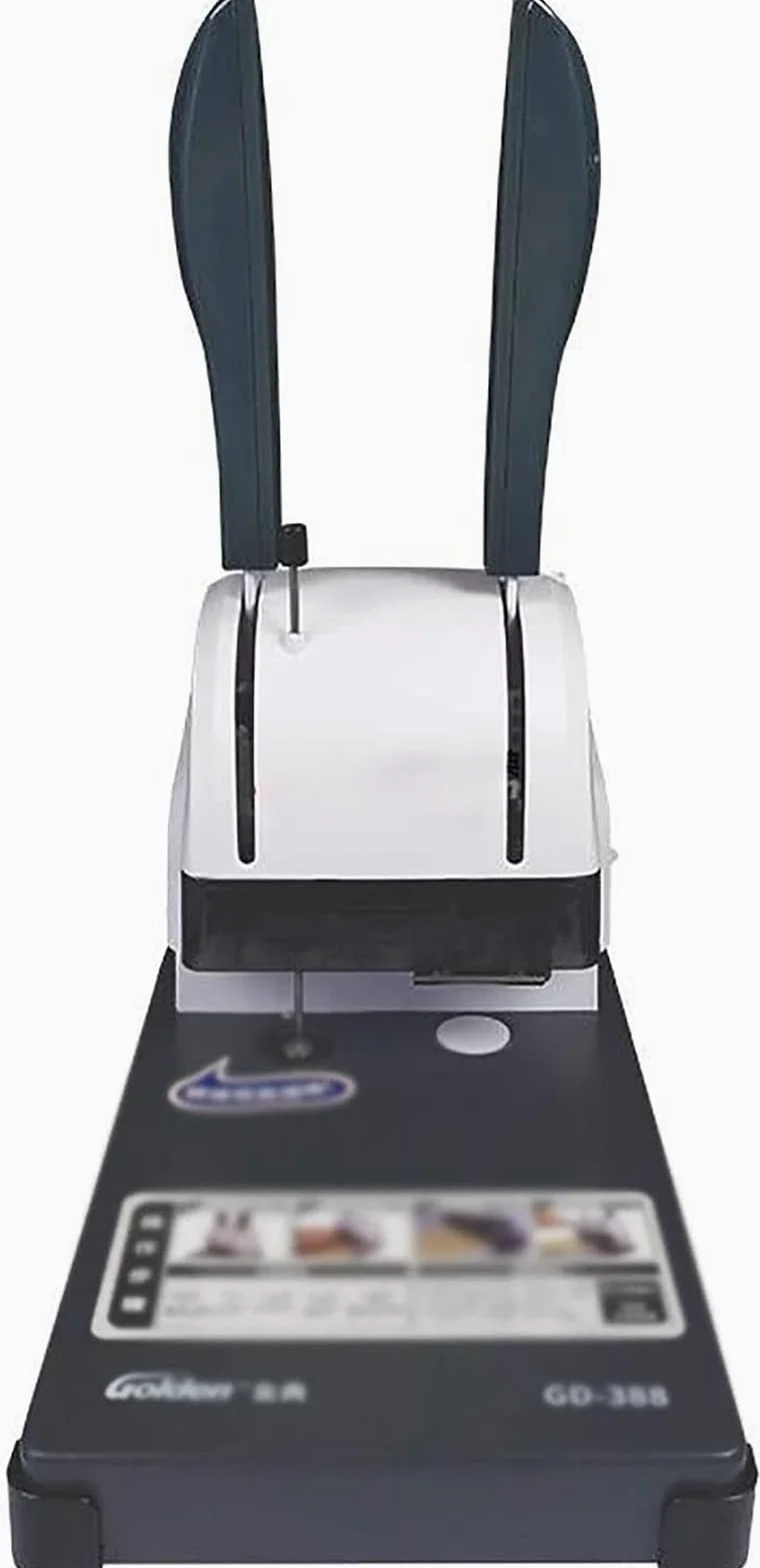 Accessori per Ufficio, rilegatrice per carichi Pesanti Rilegatrice Bianca Pettini Buono finanziario Manuale Rilegatrice Veloce Rilegatrice Manuale Punzonatrice (Color : White, Size