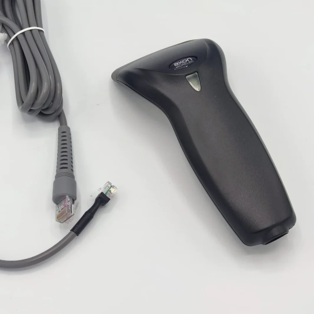 Lettore barcode USB ideale per farmacia e per registratore di cassa micrelec omologato lotteria scontrini con cavo RS-232 + cavo USB