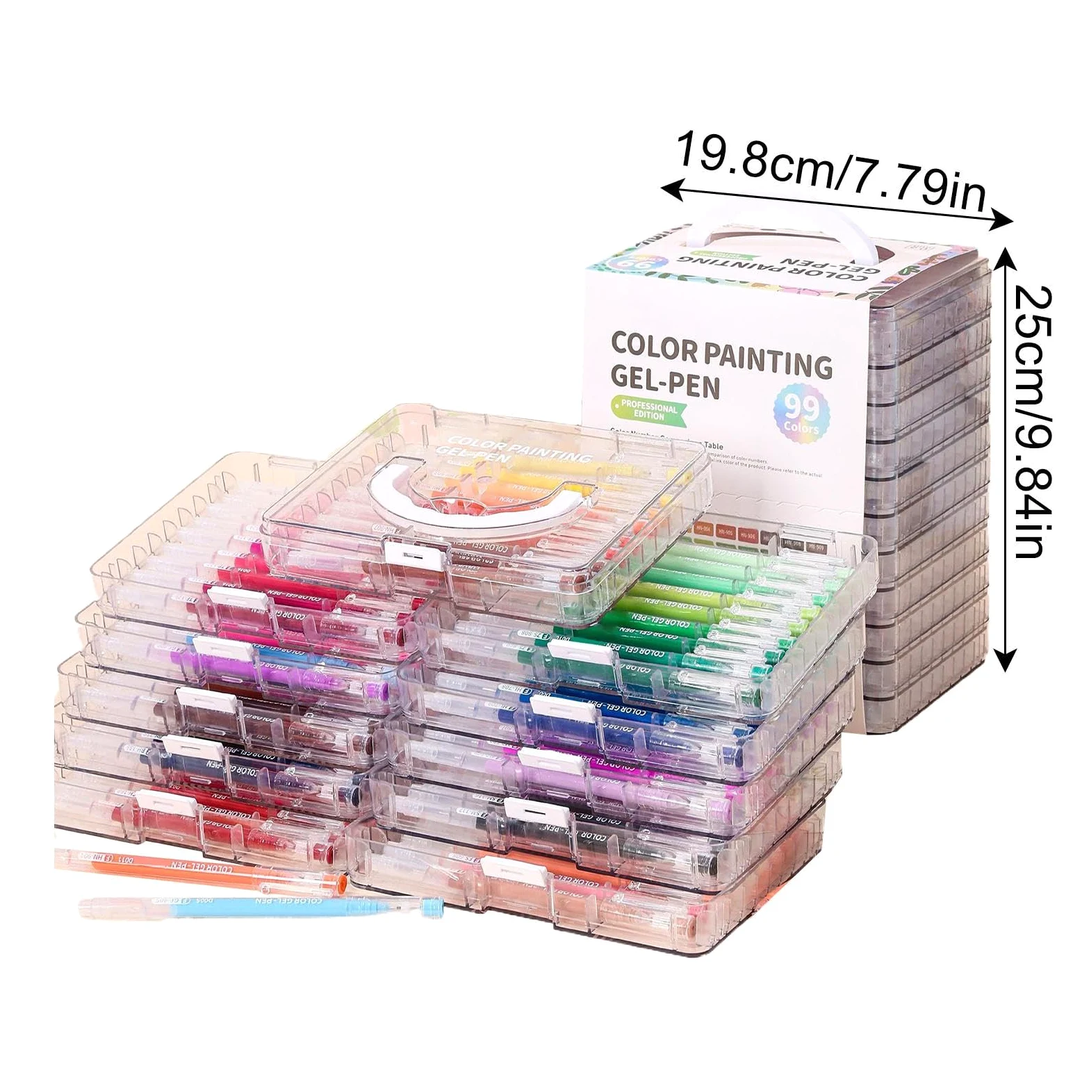 Penna gel per giornaling | Asciugatura rapida, punta fine, scrittura | penne a inchiostro gel forniture di cancelleria, per adulti, scrapbooking, giornaling, colorare, carte, scuola, maggio