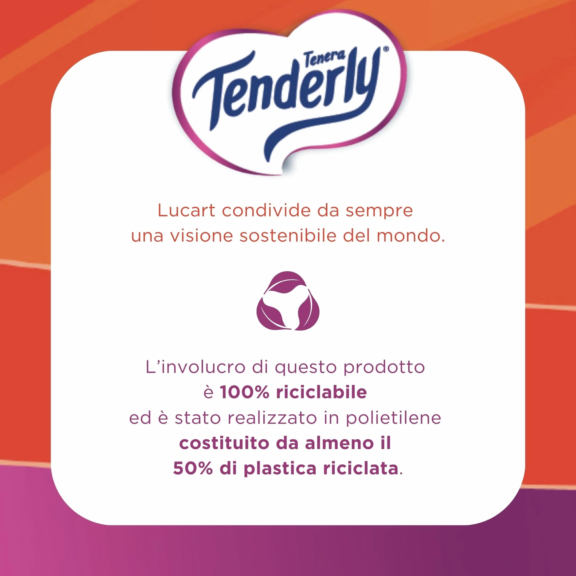 Tenderly Kilometrica, 60 Rotoli di Carta Igienica (15 conf. da 4 rotoli), 2 Veli, 500 Strappi per Rotolo, Dermatologicamente Testato, Made in Italy