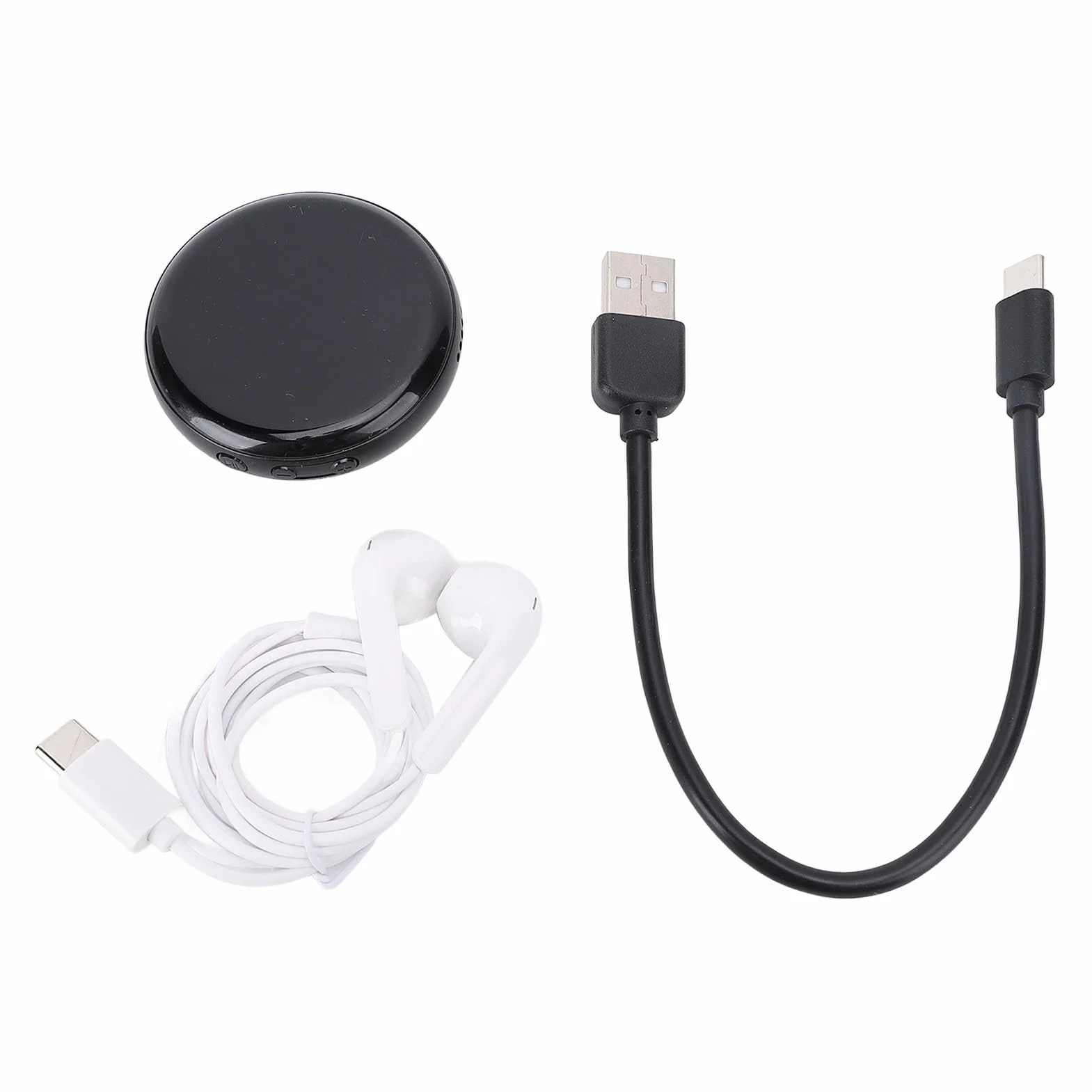 Generic Lettore MP3 Cancellazione del Rumore Registratore Digitale con Gestione Intelligente dei File per Audiofili Batteria Incorporata Ai Polimeri di Litio in Lega di Zinco per gli Amanti della