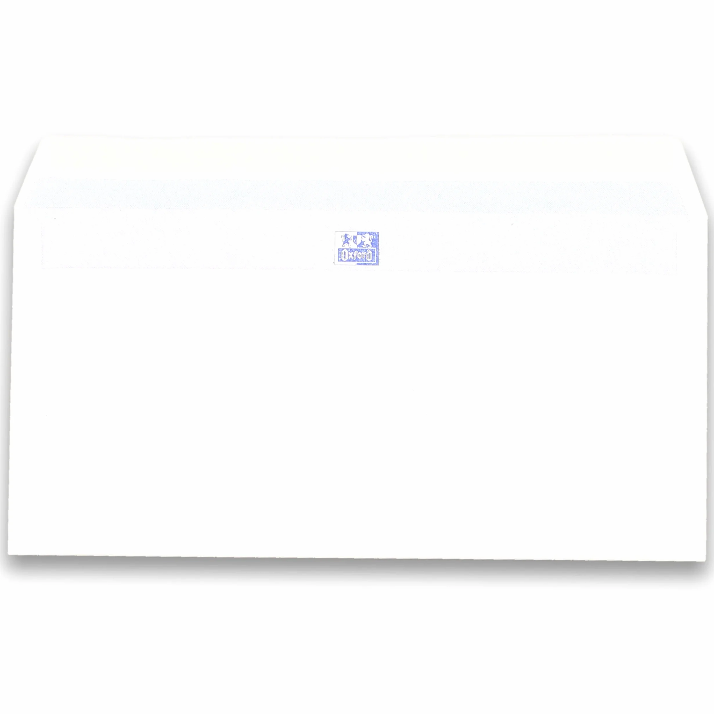 Oxford 100102009 Scatola di 500 buste autoadesive formato 110 x 220 mm con finestra 45 x 100 mm bianco