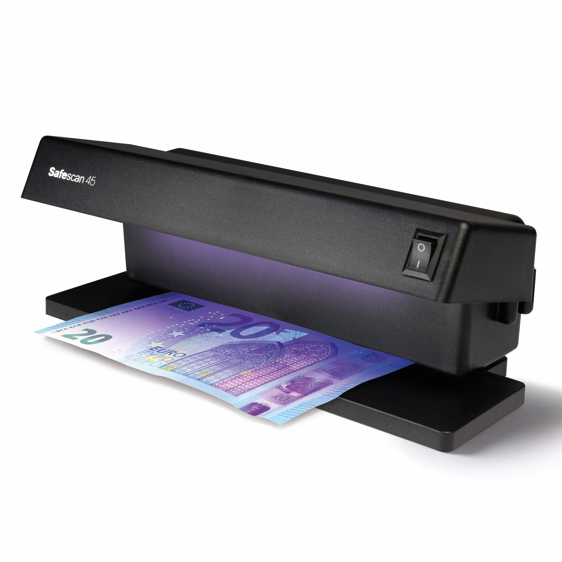 Safescan 45 Verifica banconote UV che verifica banconote, carte di credito e documenti, Verifica banconote UV per nuove banconote, Verifica banconote con UV, Verifica banconote con luce UV